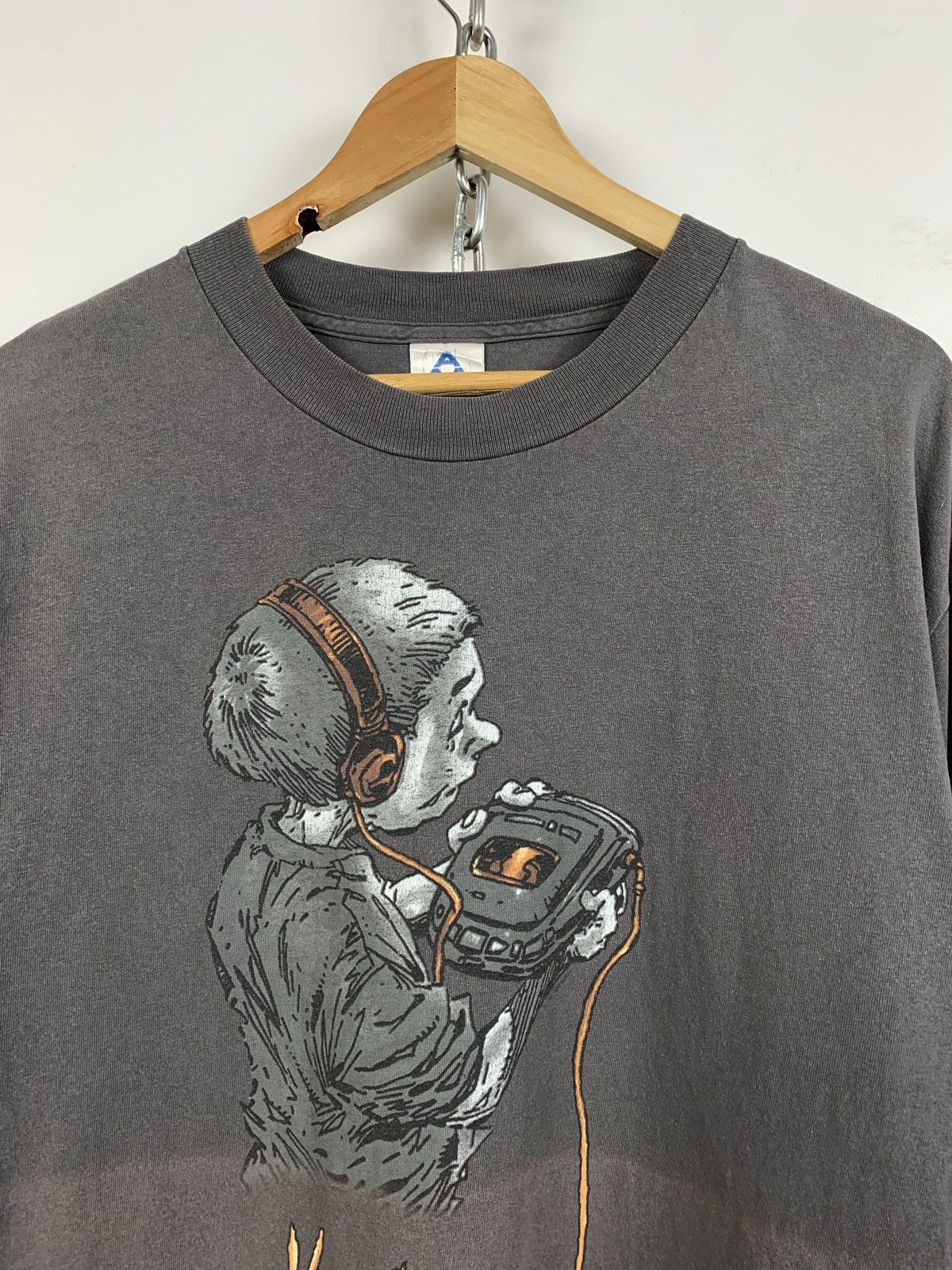 Band Tees Vintage Korn Follow The Leader Fader Grey T-Shirt Size US L / EU 52-54 / 3 - 5 Thumbnail