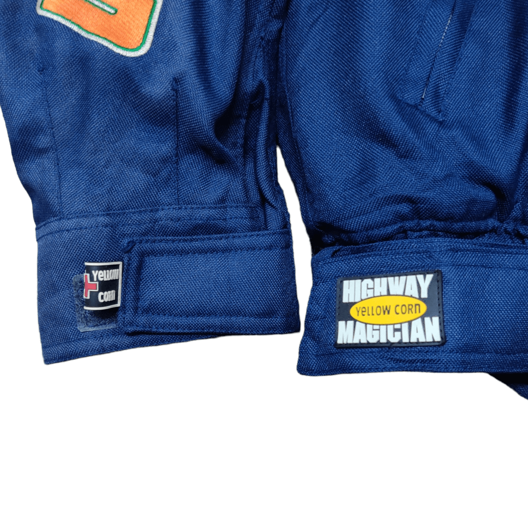 YELLOW CORN Vtg 90's Yellow Corn 76 Lubricant Racing Motor Cyle Jacket Size US L / EU 52-54 / 3 - 5 Thumbnail