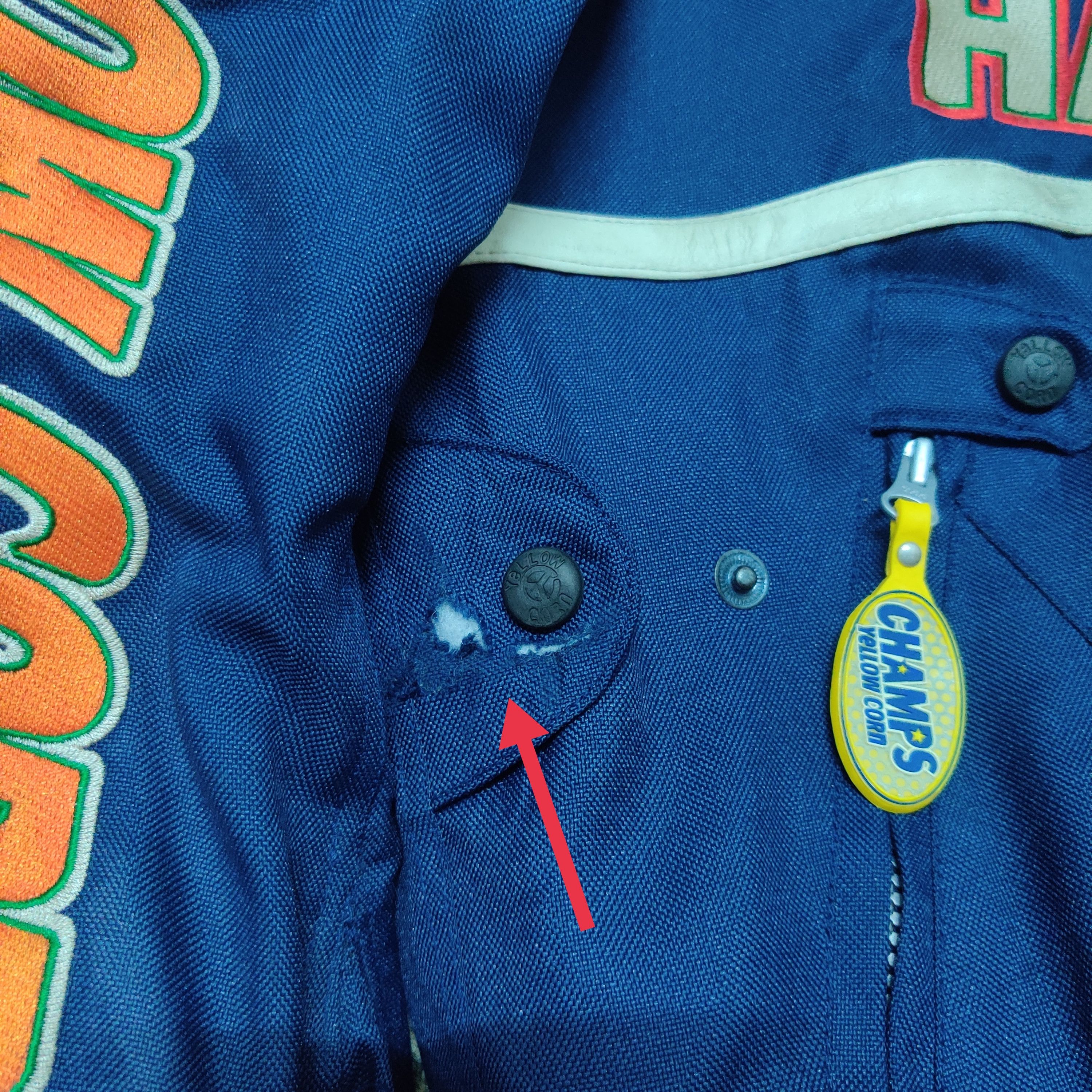 YELLOW CORN Vtg 90's Yellow Corn 76 Lubricant Racing Motor Cyle Jacket Size US L / EU 52-54 / 3 - 8 Thumbnail