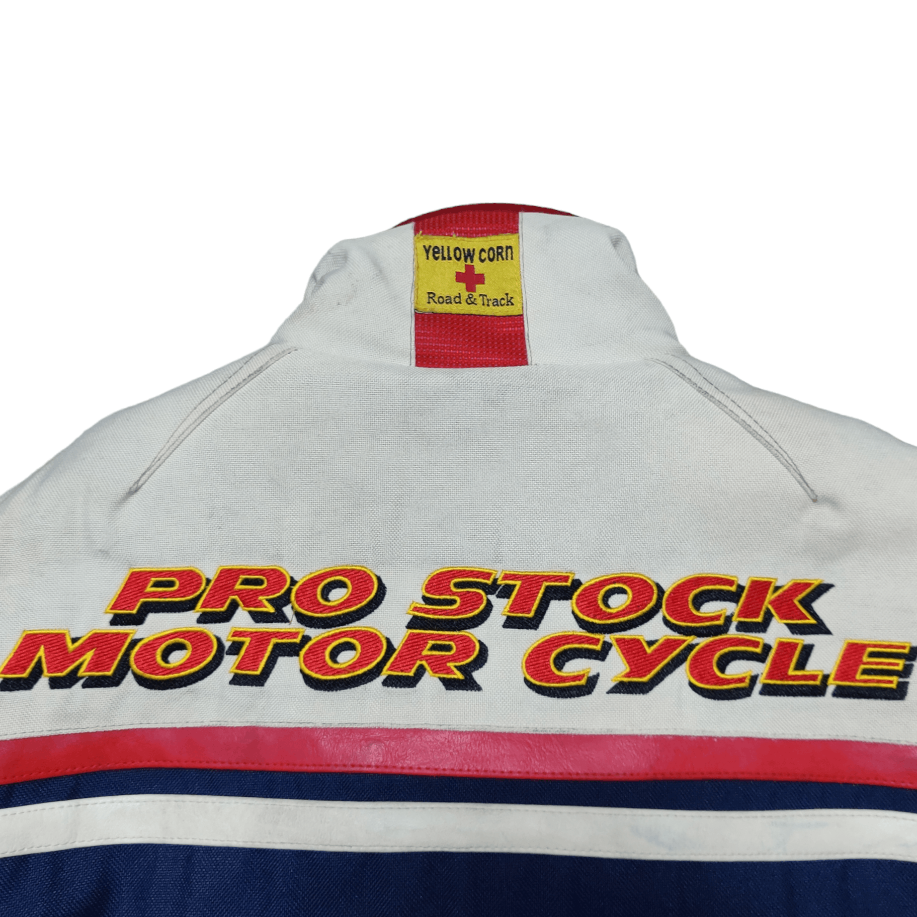 YELLOW CORN Vtg 90's Yellow Corn 76 Lubricant Racing Motor Cyle Jacket Size US L / EU 52-54 / 3 - 18 Thumbnail