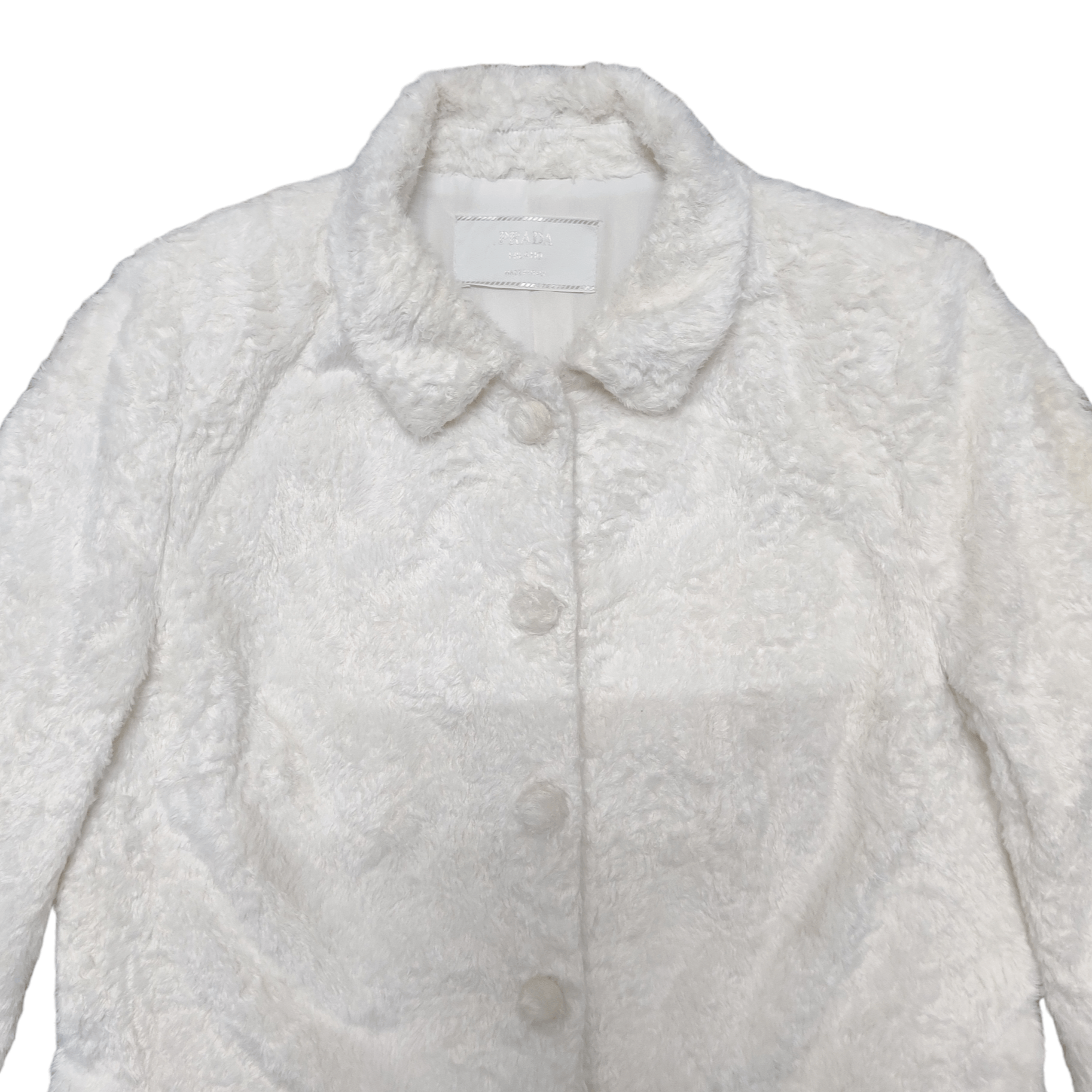 Prada Prada Milano Faux Fur Coat Women's Jacket Size M / US 6-8 / IT 42-44 - 2 Thumbnail