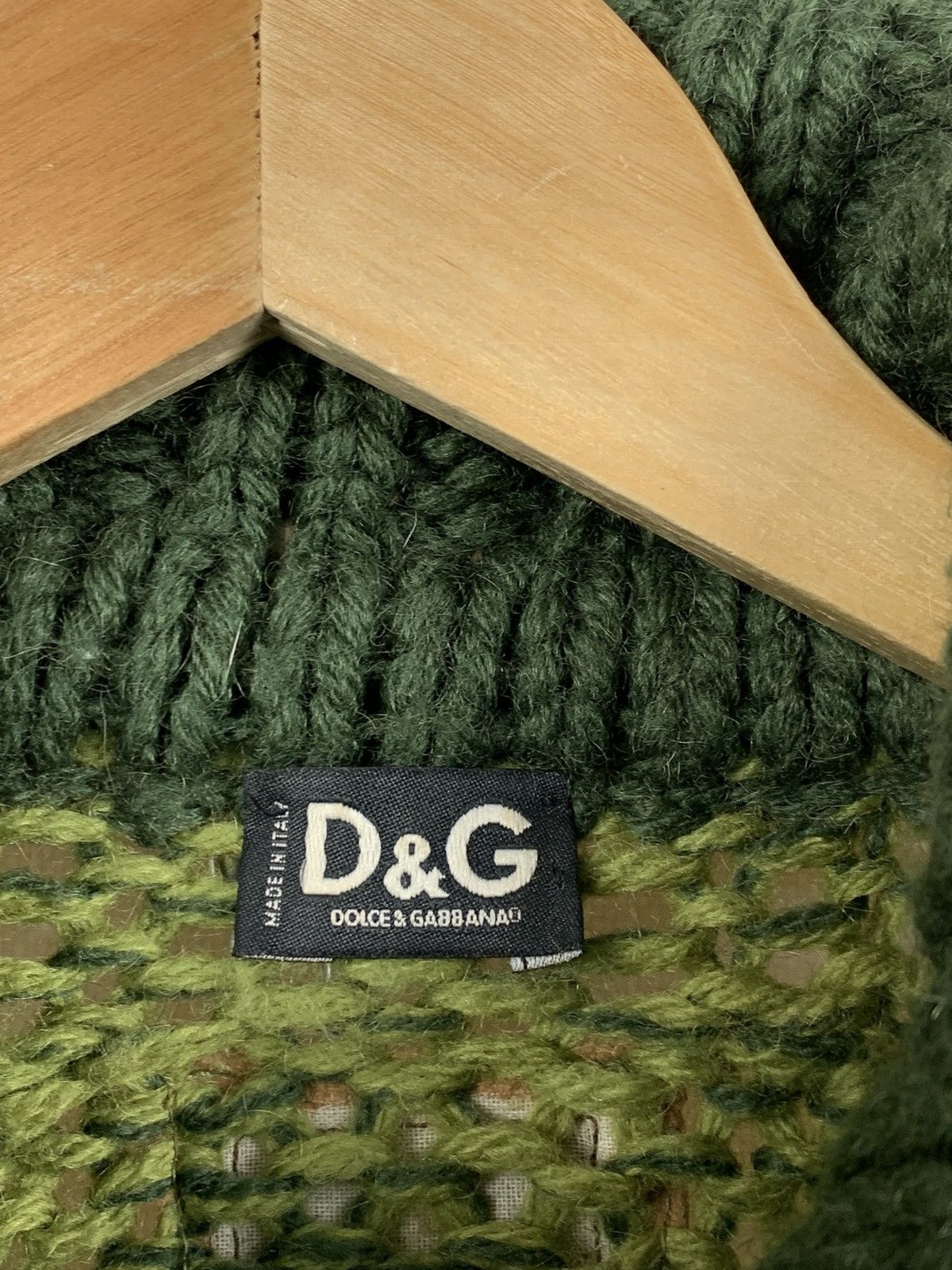 Dolce & Gabbana Vintage Dolce&Gabbana Women’s Wool/Mohair Green Sweater Size M / US 6-8 / IT 42-44 - 22 Thumbnail