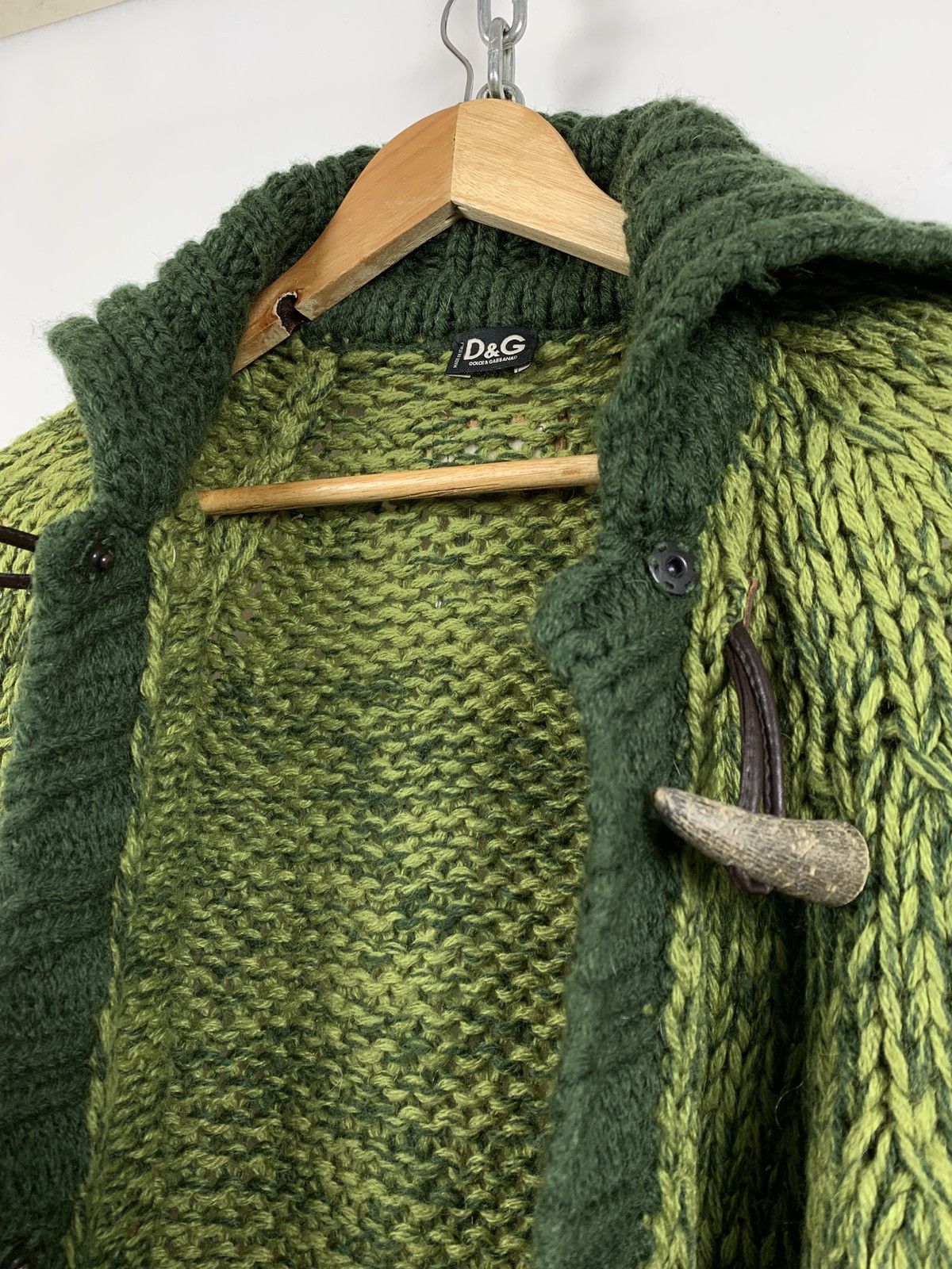 Dolce & Gabbana Vintage Dolce&Gabbana Women’s Wool/Mohair Green Sweater Size M / US 6-8 / IT 42-44 - 13 Thumbnail