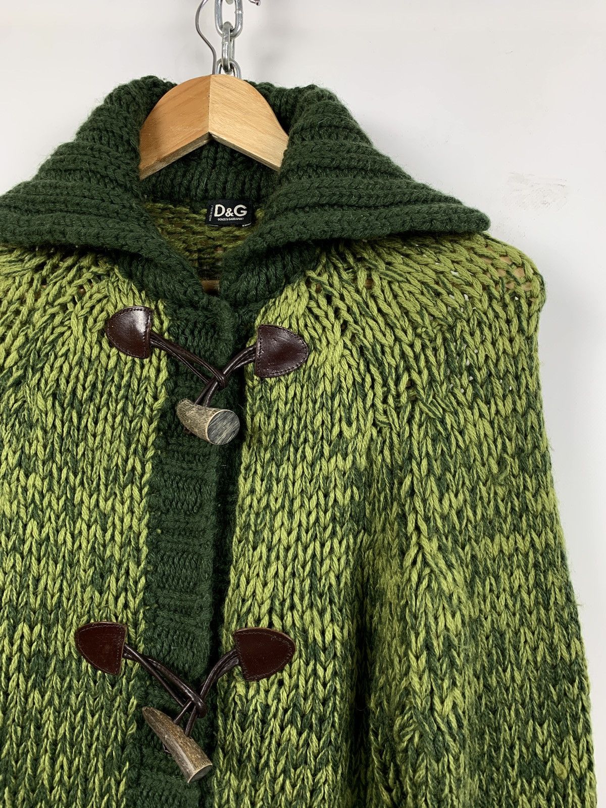 Dolce & Gabbana Vintage Dolce&Gabbana Women’s Wool/Mohair Green Sweater Size M / US 6-8 / IT 42-44 - 5 Thumbnail