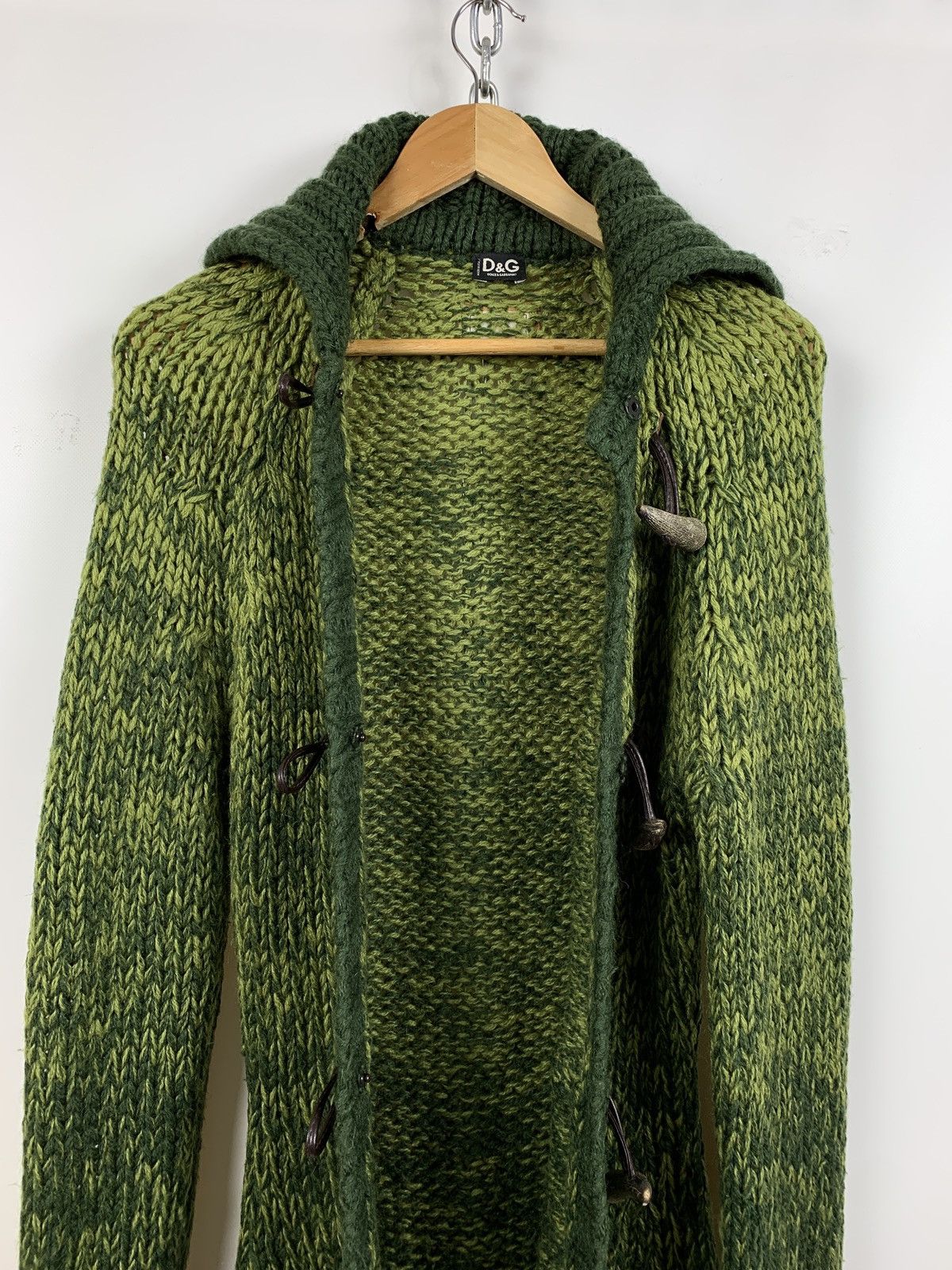 Dolce & Gabbana Vintage Dolce&Gabbana Women’s Wool/Mohair Green Sweater Size M / US 6-8 / IT 42-44 - 12 Thumbnail