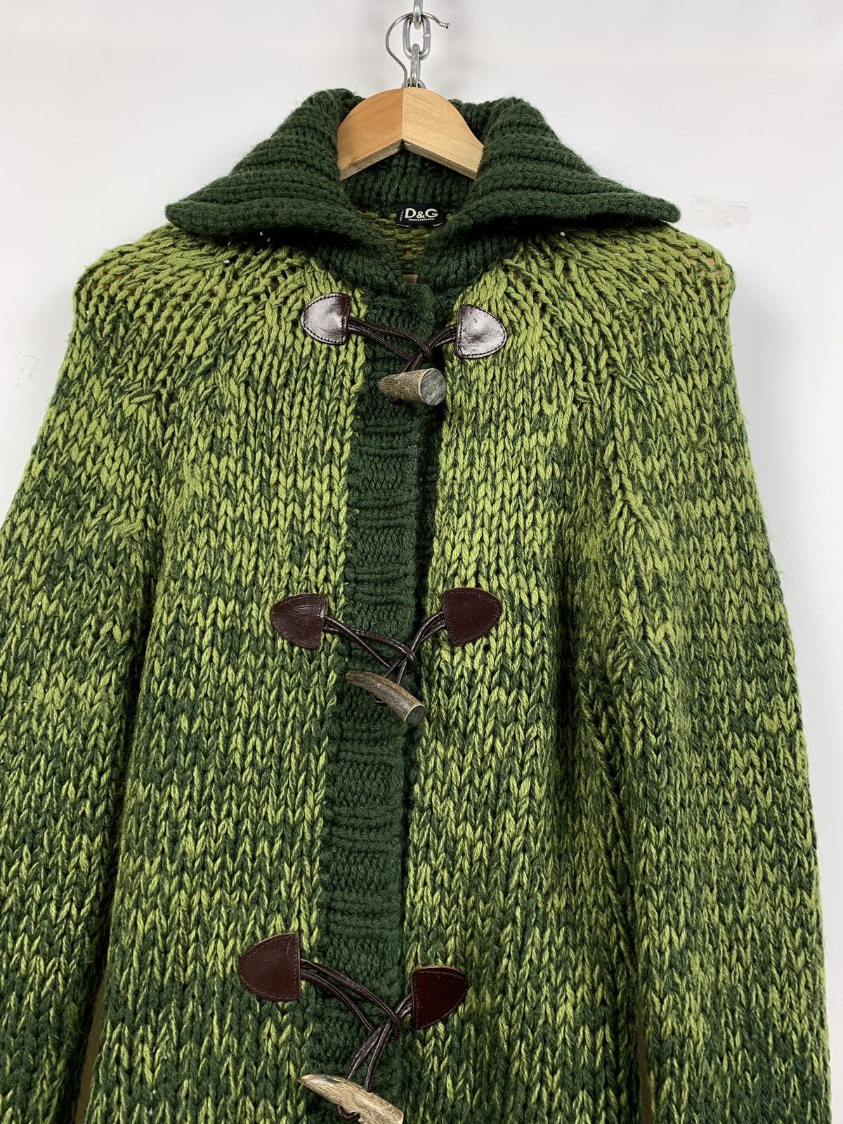 Dolce & Gabbana Vintage Dolce&Gabbana Women’s Wool/Mohair Green Sweater Size M / US 6-8 / IT 42-44 - 11 Thumbnail