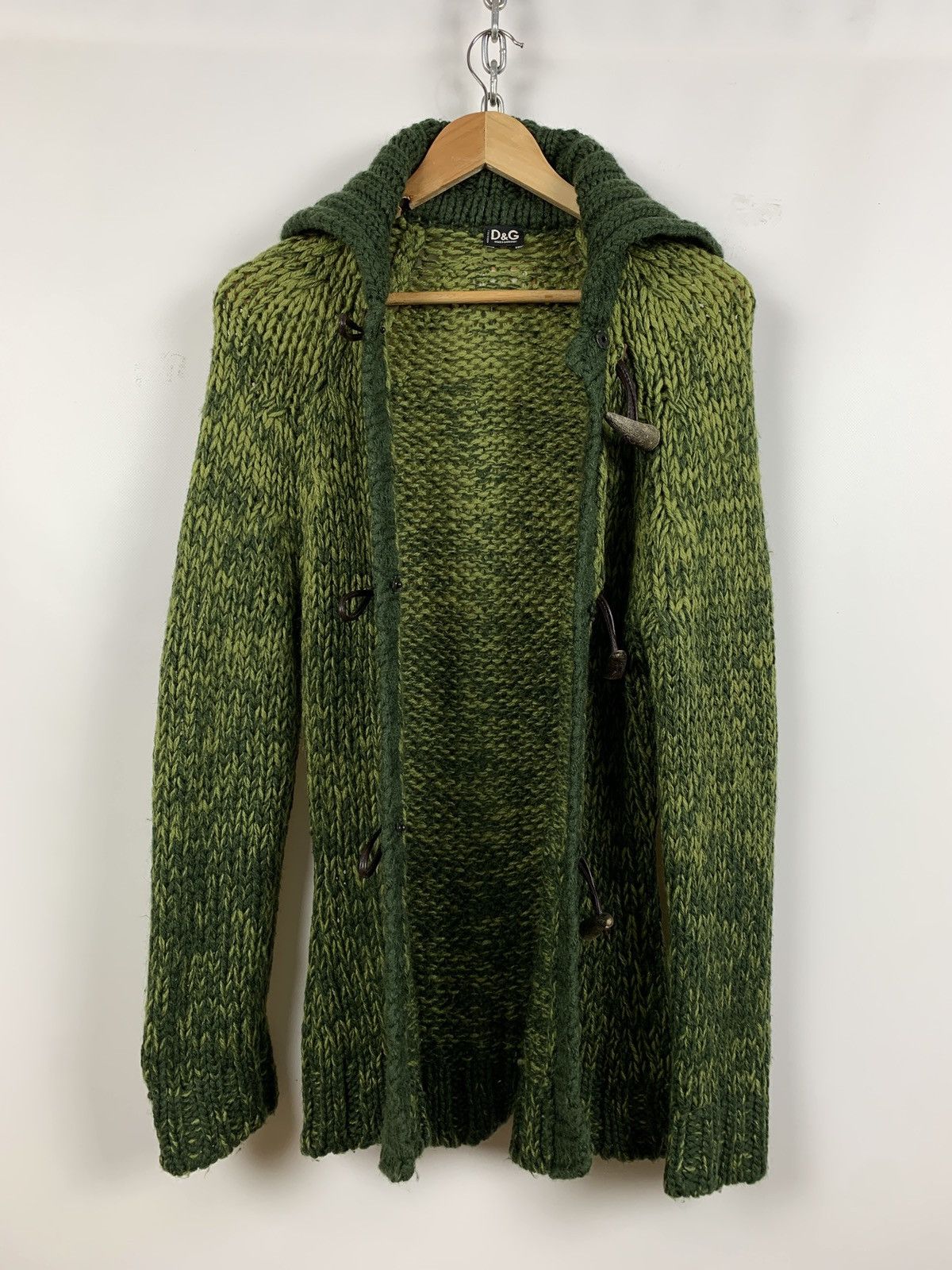 Dolce & Gabbana Vintage Dolce&Gabbana Women’s Wool/Mohair Green Sweater Size M / US 6-8 / IT 42-44 - 3 Thumbnail