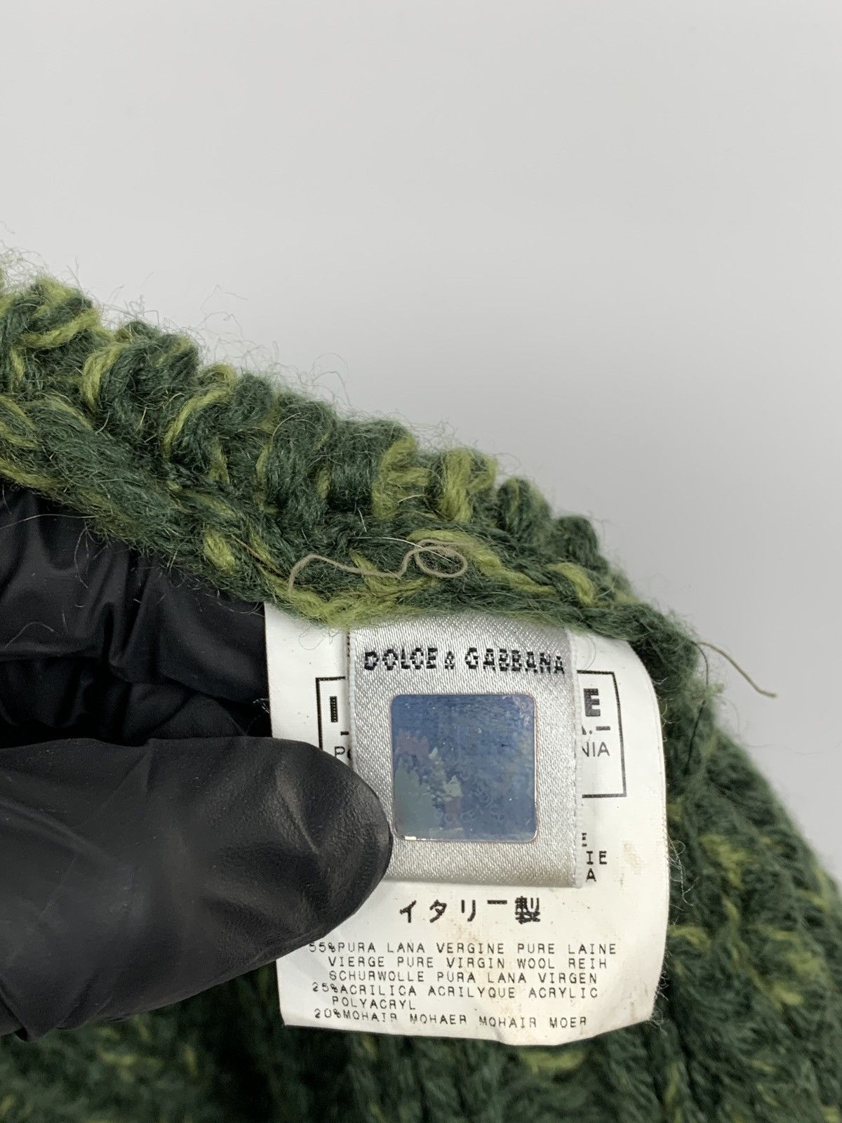 Dolce & Gabbana Vintage Dolce&Gabbana Women’s Wool/Mohair Green Sweater Size M / US 6-8 / IT 42-44 - 23 Thumbnail