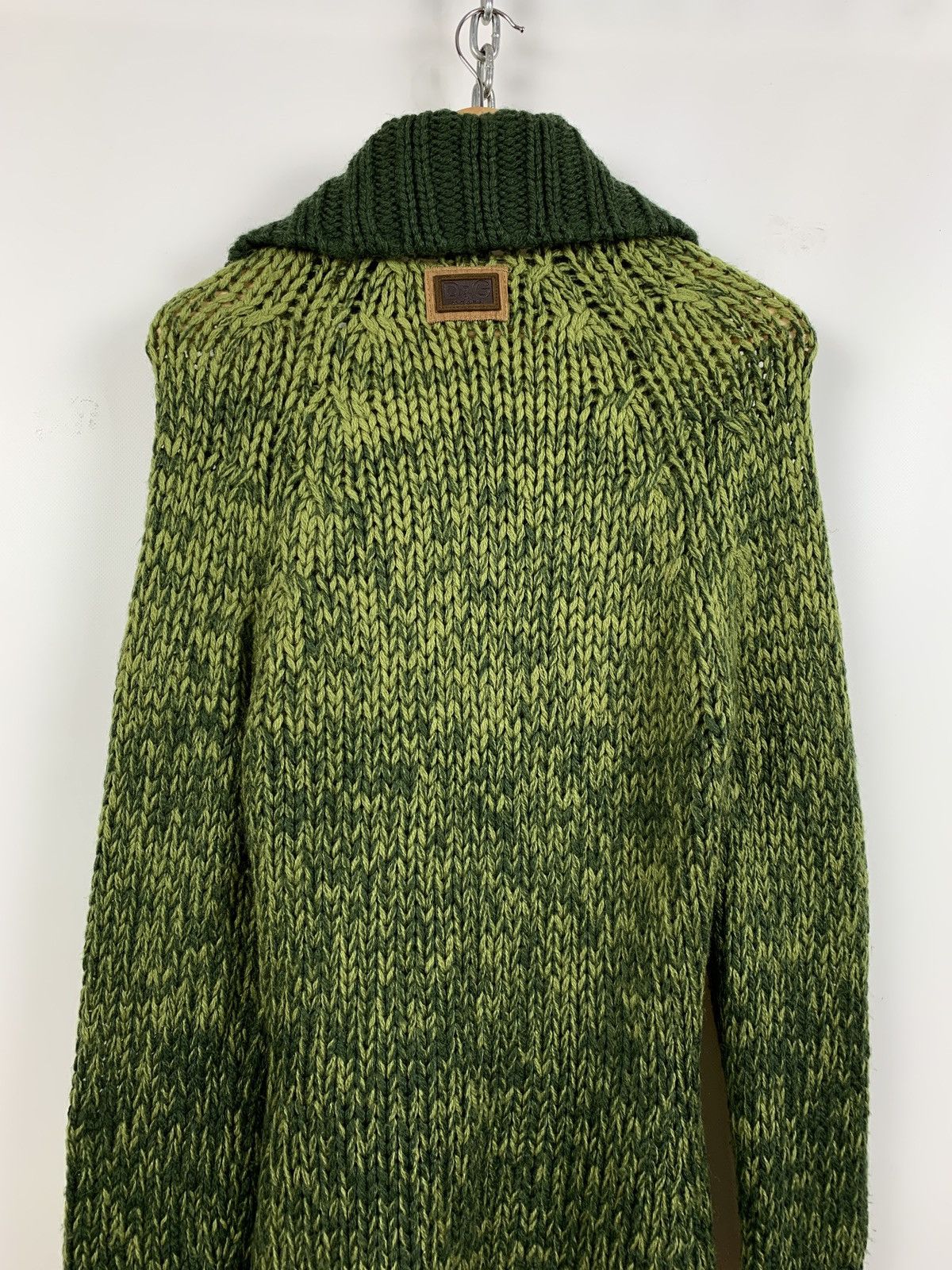 Dolce & Gabbana Vintage Dolce&Gabbana Women’s Wool/Mohair Green Sweater Size M / US 6-8 / IT 42-44 - 14 Thumbnail