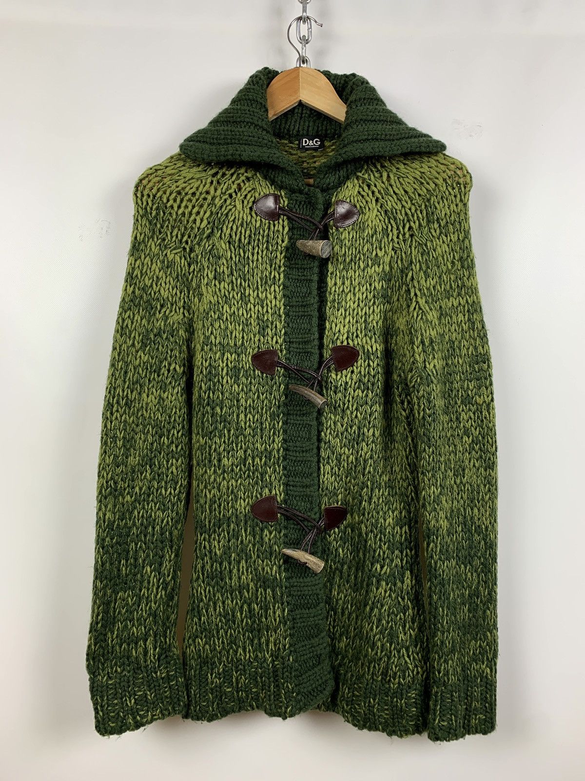 Dolce & Gabbana Vintage Dolce&Gabbana Women’s Wool/Mohair Green Sweater Size M / US 6-8 / IT 42-44 - 1 Thumbnail