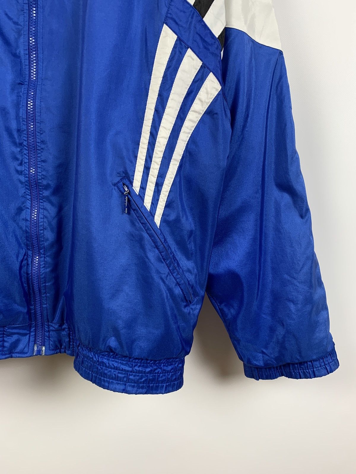Adidas 90s Vintage Adidas Tracksuit Navy Blue Jacket + Pants Size US L / EU 52-54 / 3 - 10 Thumbnail