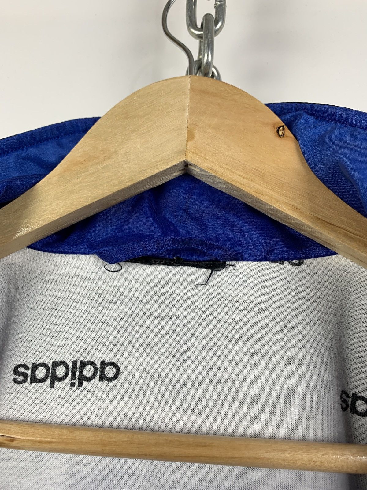 Adidas 90s Vintage Adidas Tracksuit Navy Blue Jacket + Pants Size US L / EU 52-54 / 3 - 24 Thumbnail
