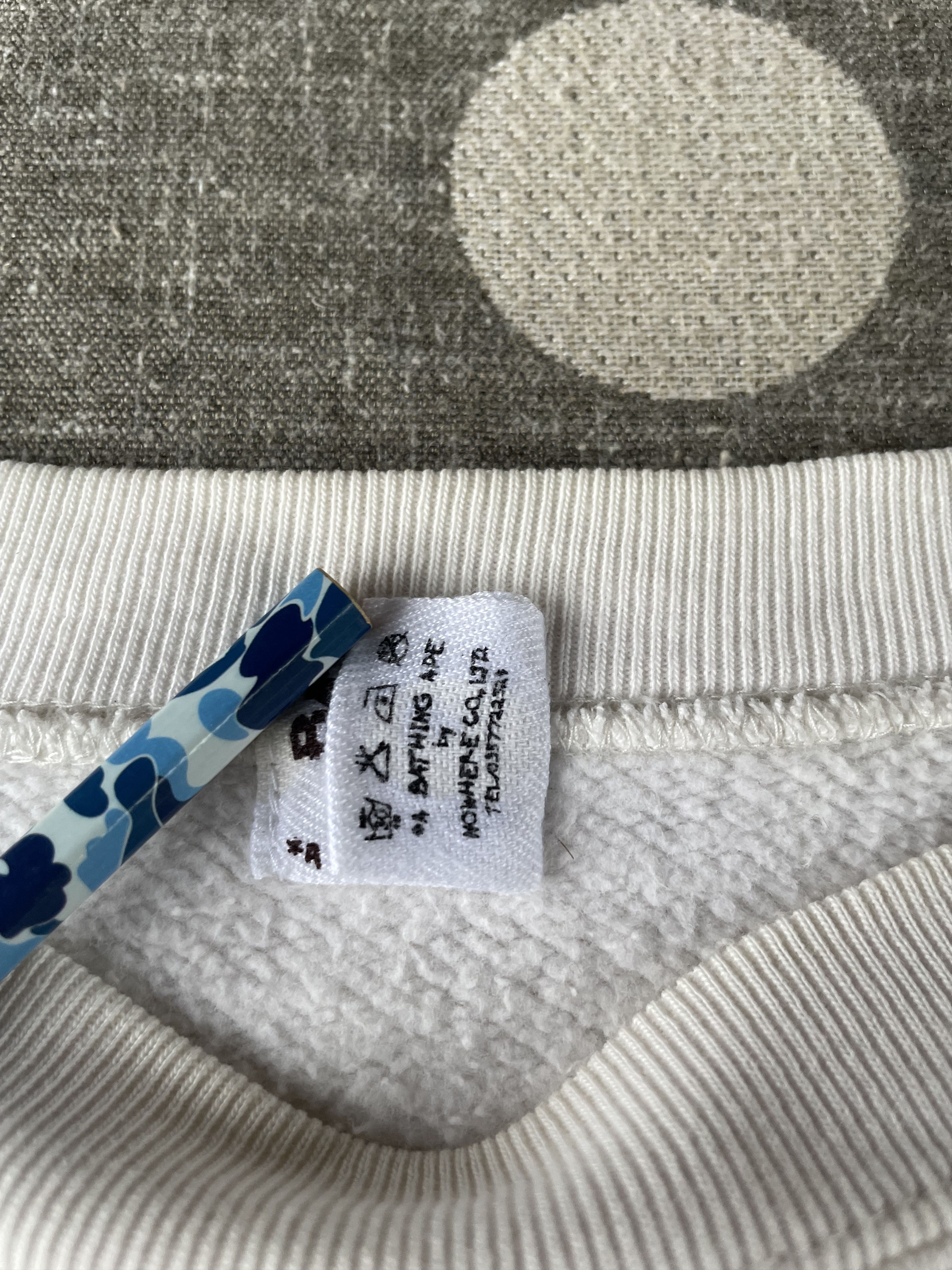 Bape Baby Milo Crewneck Size US M / EU 48-50 / 2 - 10 Thumbnail