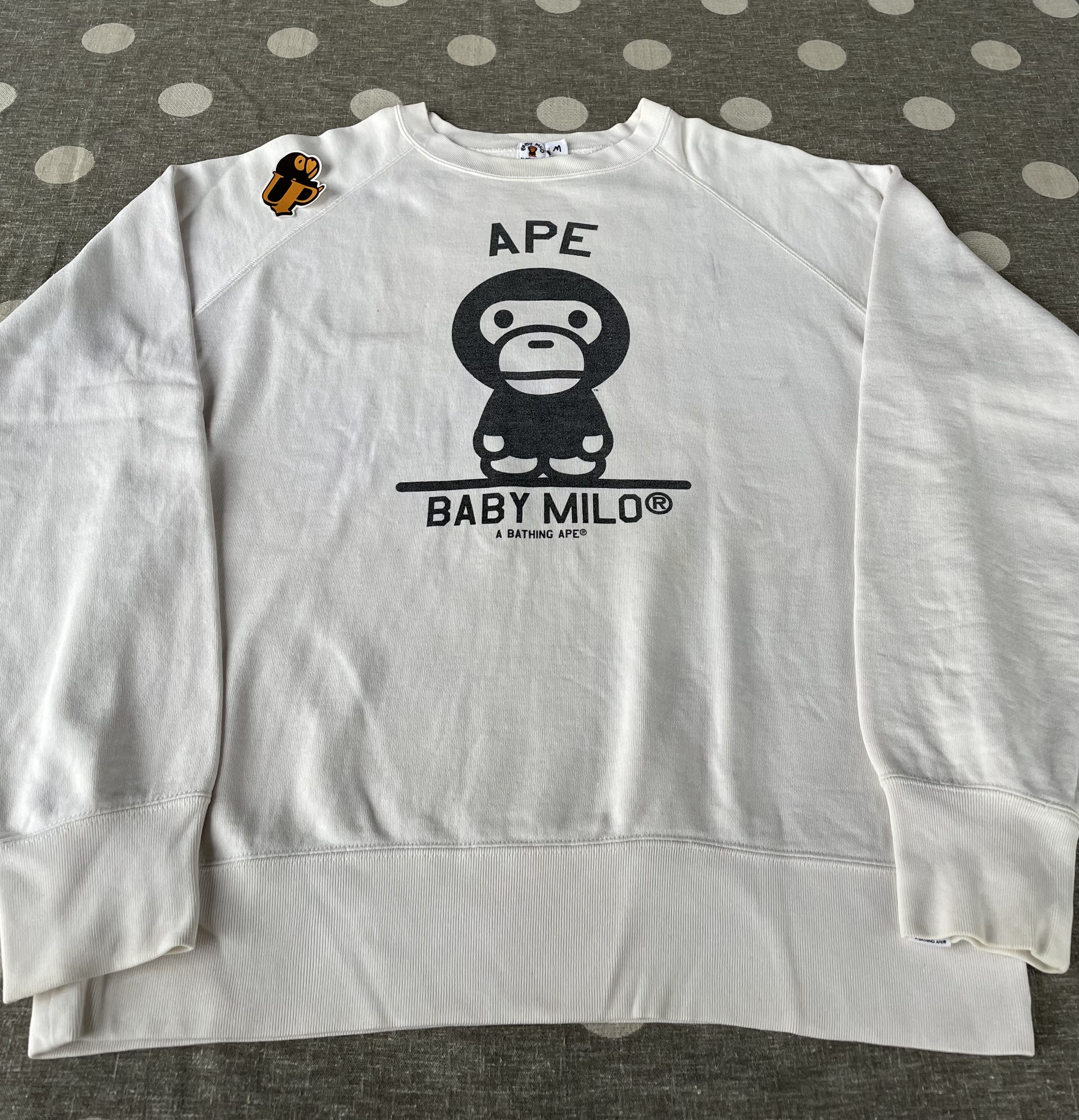 Bape Baby Milo Crewneck Size US M / EU 48-50 / 2 - 2 Thumbnail