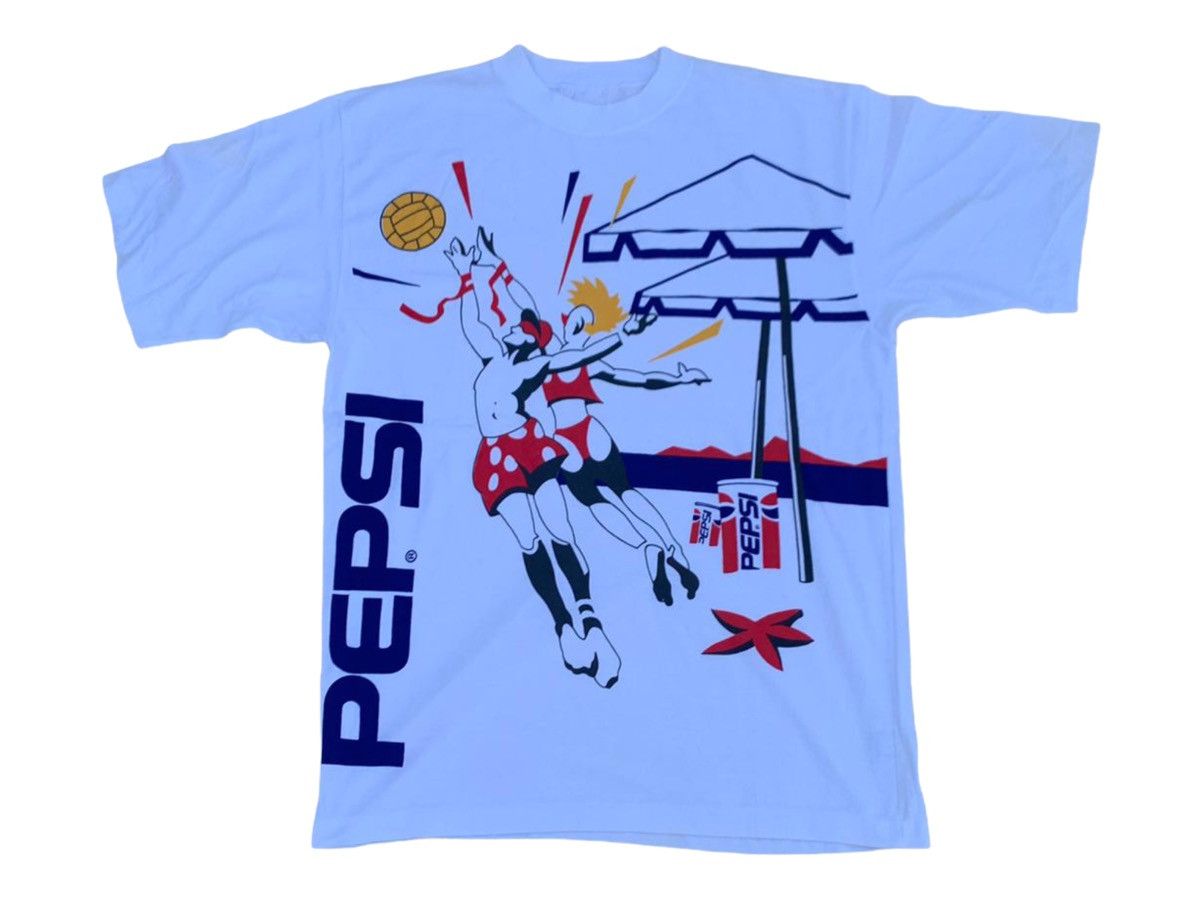 Pepsi × Vintage Vintage PEPSI promo tee Size US XL / EU 56 / 4 - 1 Thumbnail