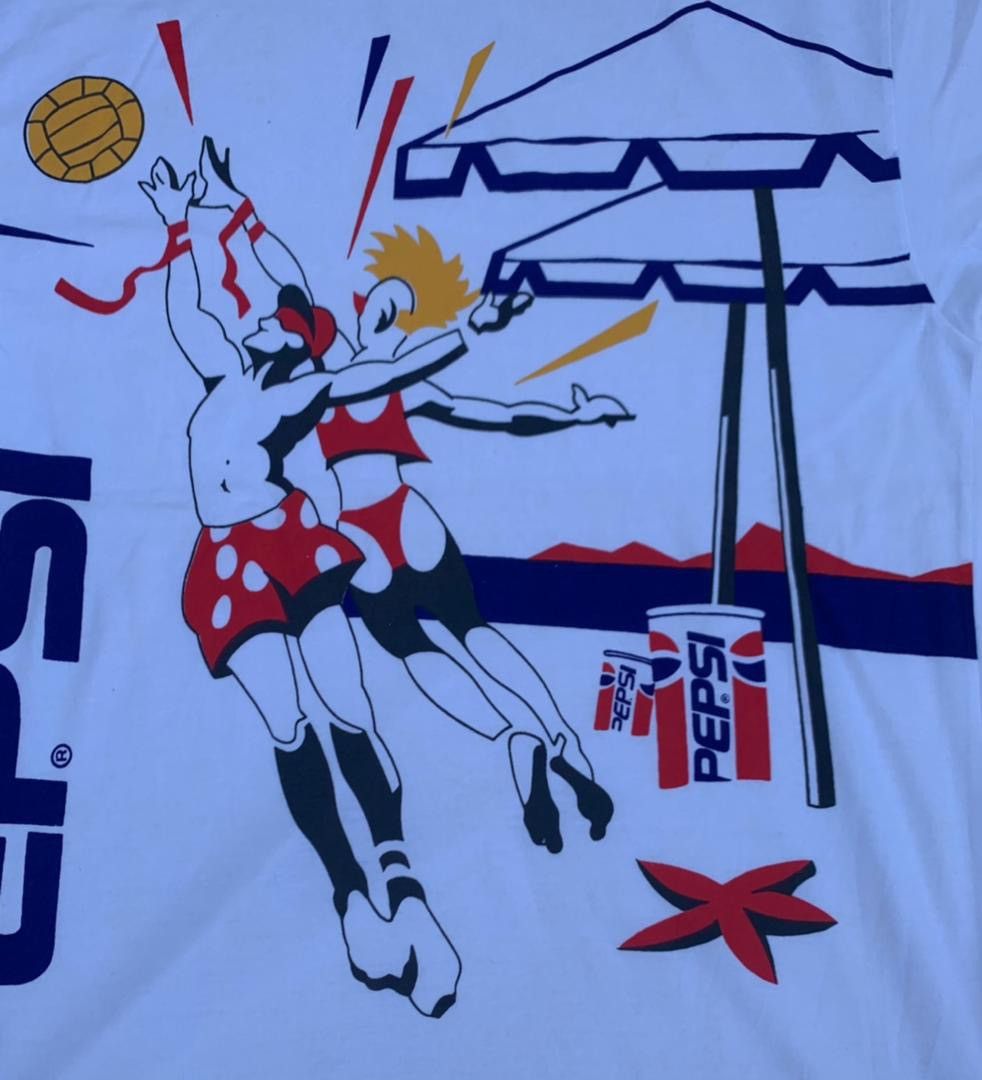 Pepsi × Vintage Vintage PEPSI promo tee Size US XL / EU 56 / 4 - 4 Thumbnail