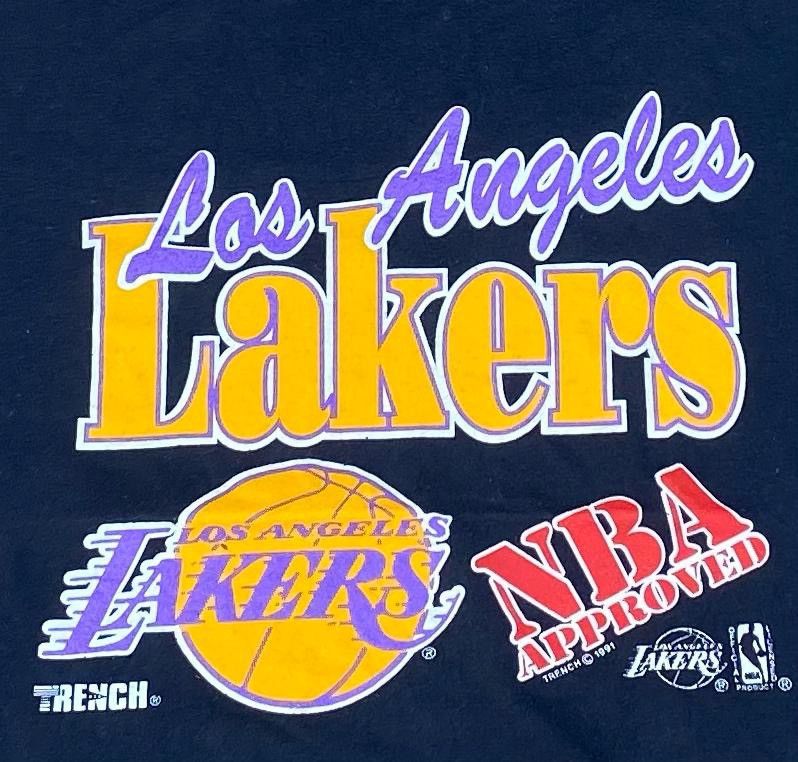 NBA × Vintage vintage tee LA Lakers ( A 19 ) Size US L / EU 52-54 / 3 - 2 Thumbnail