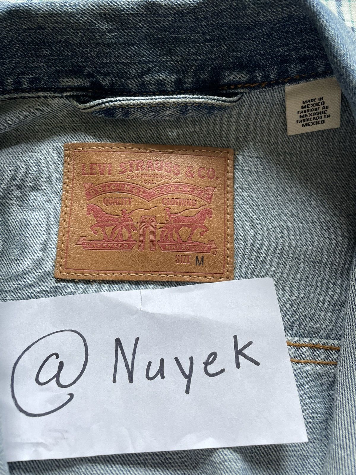 Levi's × Levi's Made & Crafted Levi’s Light Wash Denim Jacket Size US M / EU 48-50 / 2 - 3 Thumbnail