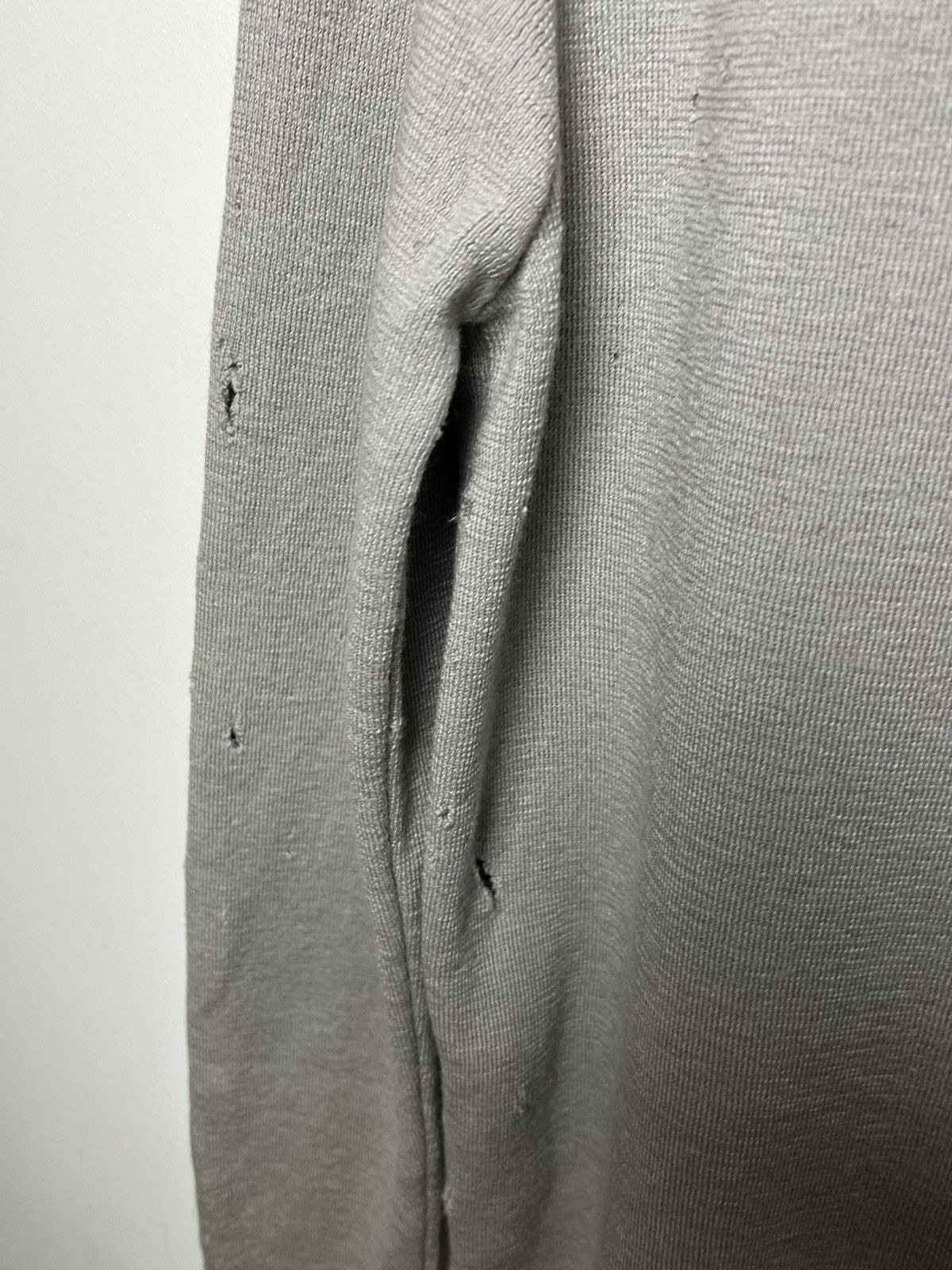 Stone Island Stone Island y2k trashed wool sweater m-l Size US M / EU 48-50 / 2 - 15 Thumbnail