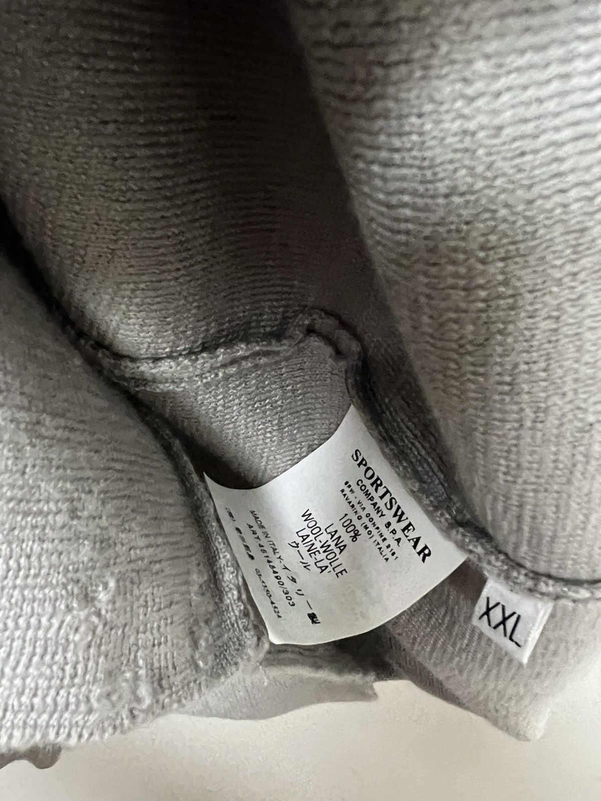 Stone Island Stone Island y2k trashed wool sweater m-l Size US M / EU 48-50 / 2 - 18 Thumbnail