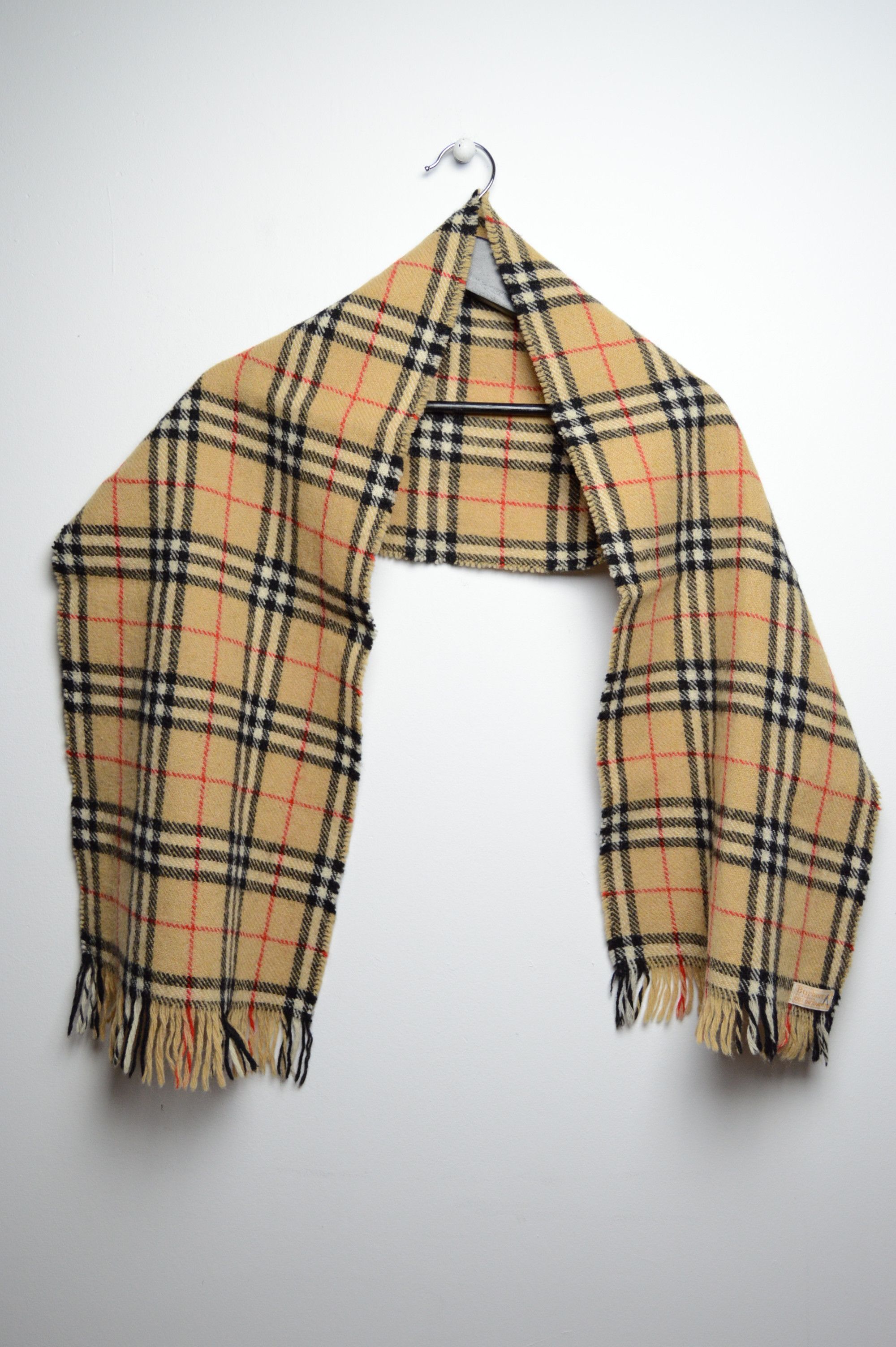 burberry wool nova scarf