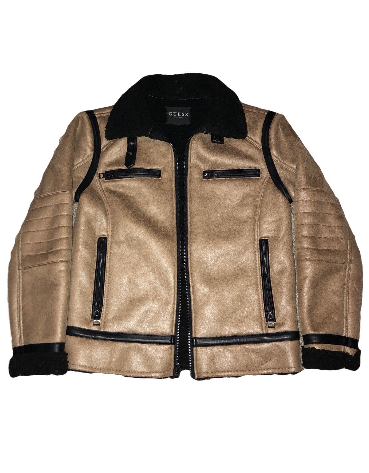 Guess Guess leather bondage jacket Size US S / EU 44-46 / 1 - 1 Thumbnail