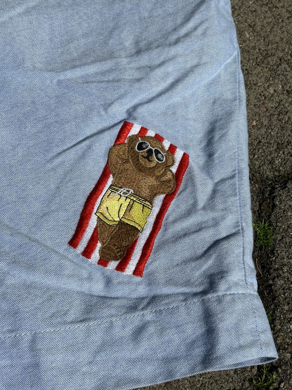 Polo Ralph Lauren Vintage Polo Bear Shorts Embroidered Size US 34 / EU 50 - 11 Thumbnail