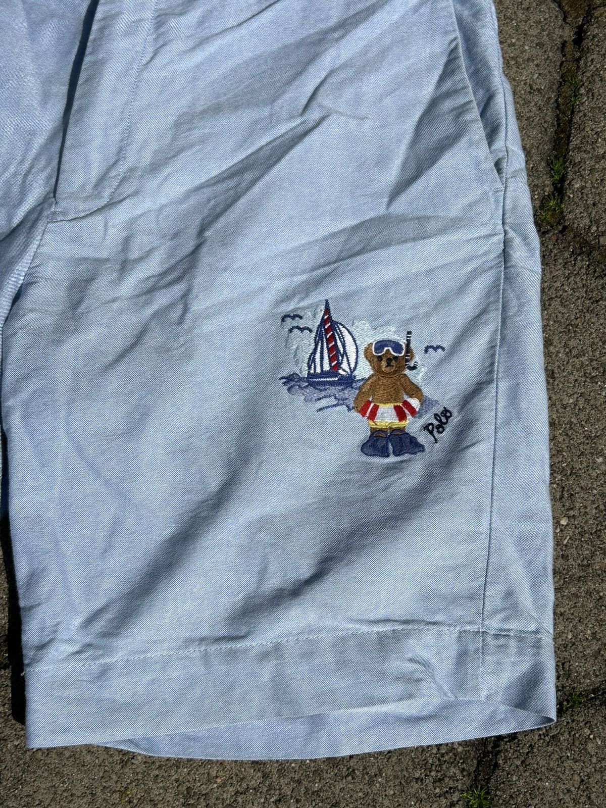 Polo Ralph Lauren Vintage Polo Bear Shorts Embroidered Size US 34 / EU 50 - 3 Thumbnail