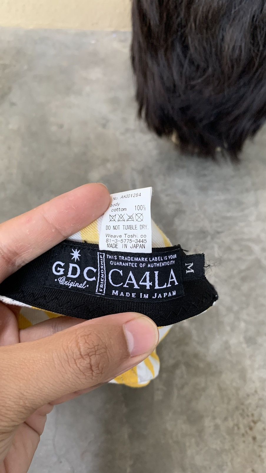 CA4LA MadeInJapan Ca4la X Gdc Striped Cap Hat Size ONE SIZE - 6 Thumbnail