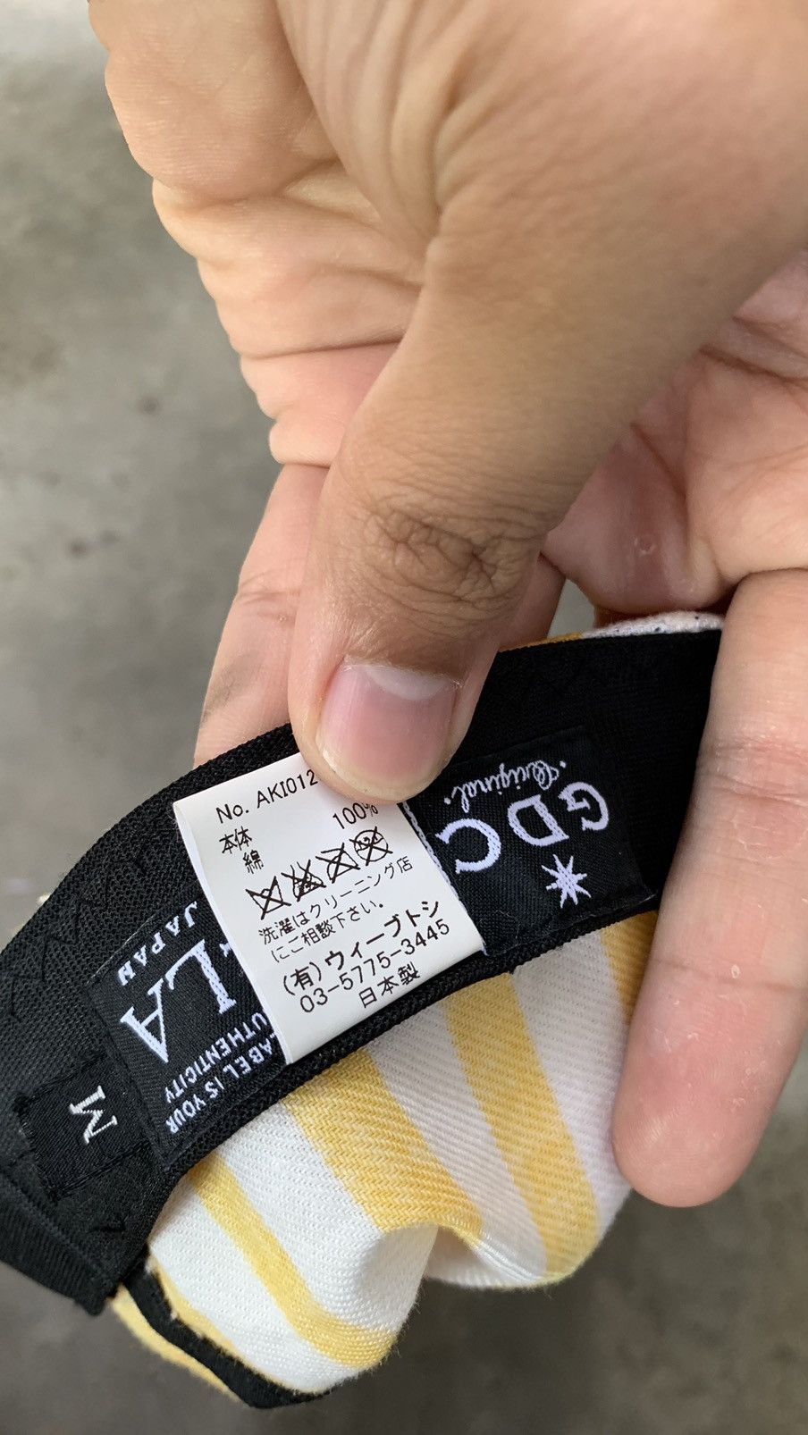 CA4LA MadeInJapan Ca4la X Gdc Striped Cap Hat Size ONE SIZE - 7 Thumbnail