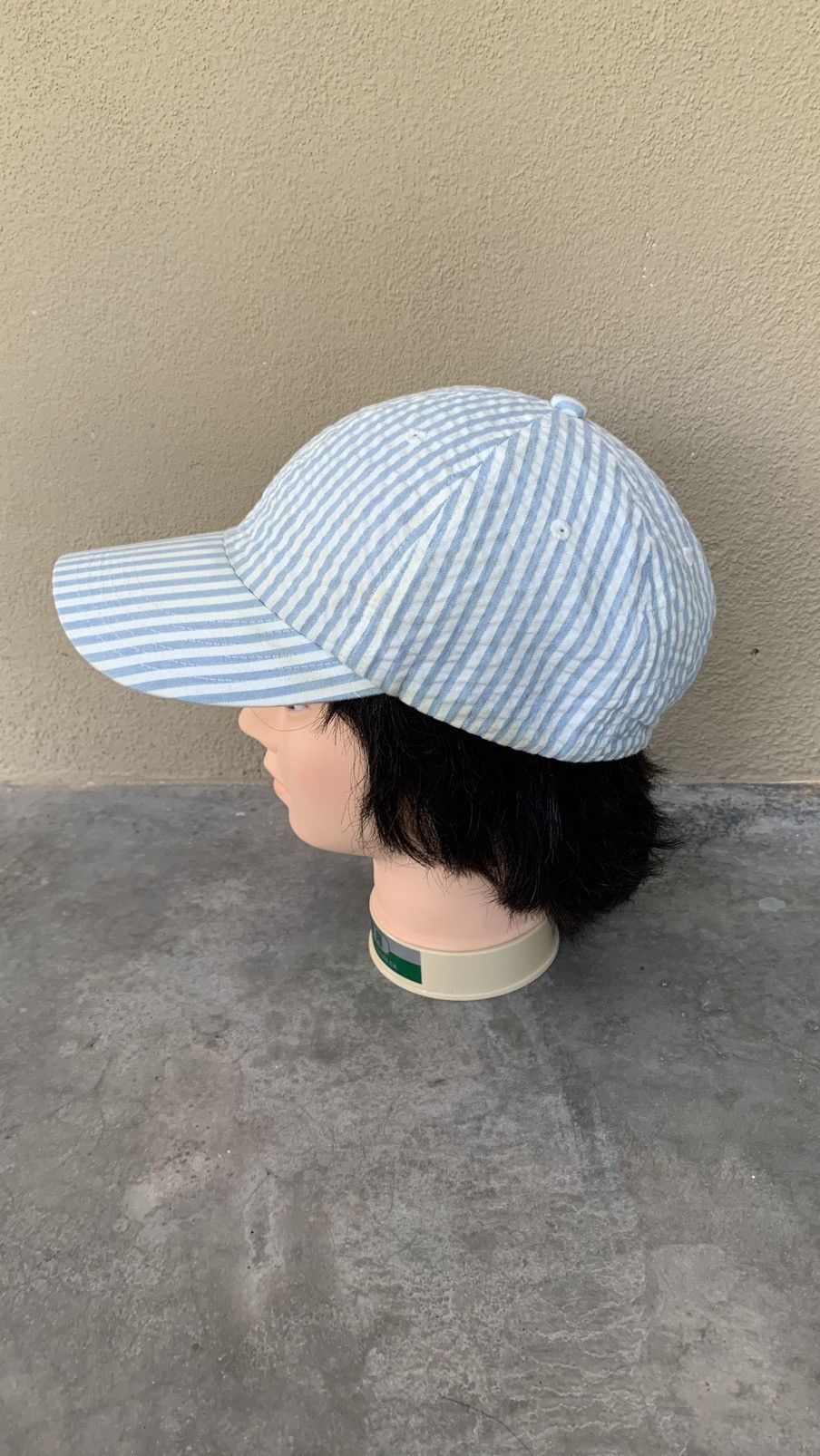 Japanese Brand MadeInJapan Kijima Takayuki Striped Cap Hat Size ONE SIZE - 2 Thumbnail