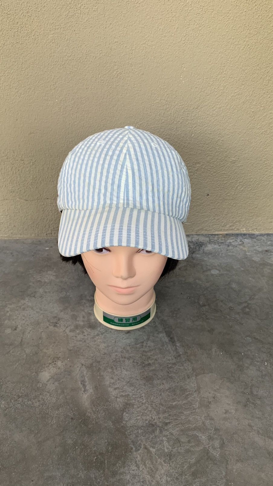 Japanese Brand MadeInJapan Kijima Takayuki Striped Cap Hat Size ONE SIZE - 1 Thumbnail