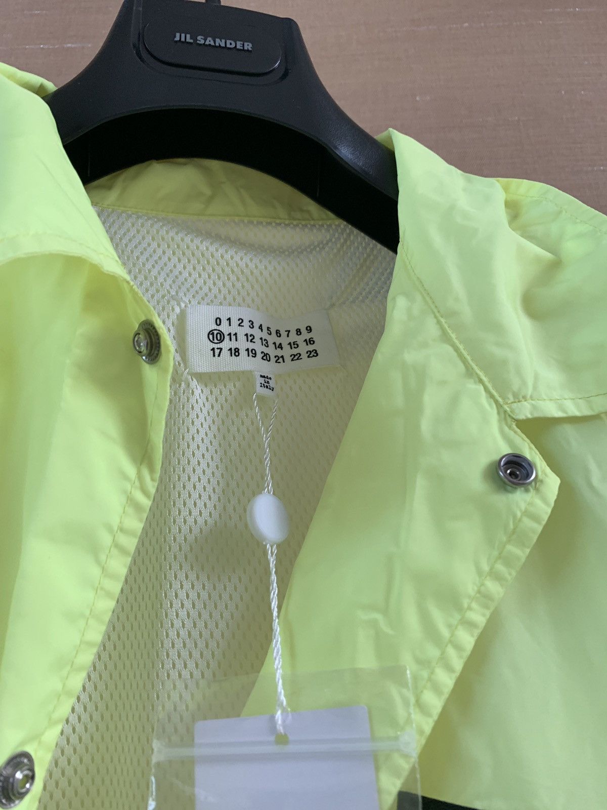 Maison Margiela Coach Stereotype Jacket in Highlighter Yellow Size US M / EU 48-50 / 2 - 7 Thumbnail