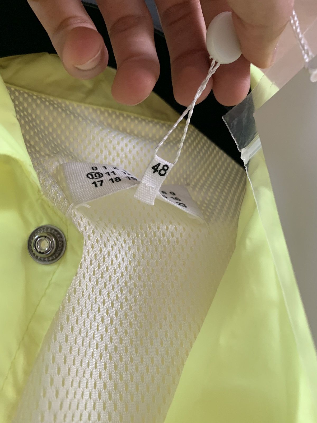 Maison Margiela Coach Stereotype Jacket in Highlighter Yellow Size US M / EU 48-50 / 2 - 8 Thumbnail