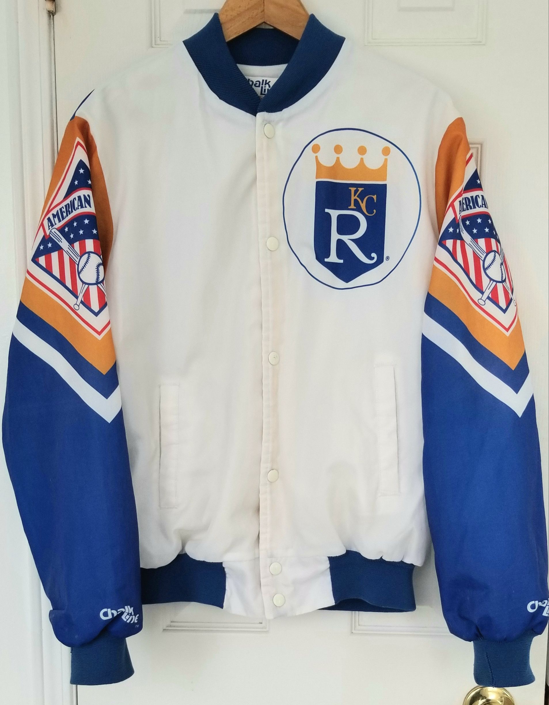 Chalk Line Chalk Line Fanimation Kansas City Royals Varsity Jacket 90s Size US M / EU 48-50 / 2 - 2 Thumbnail