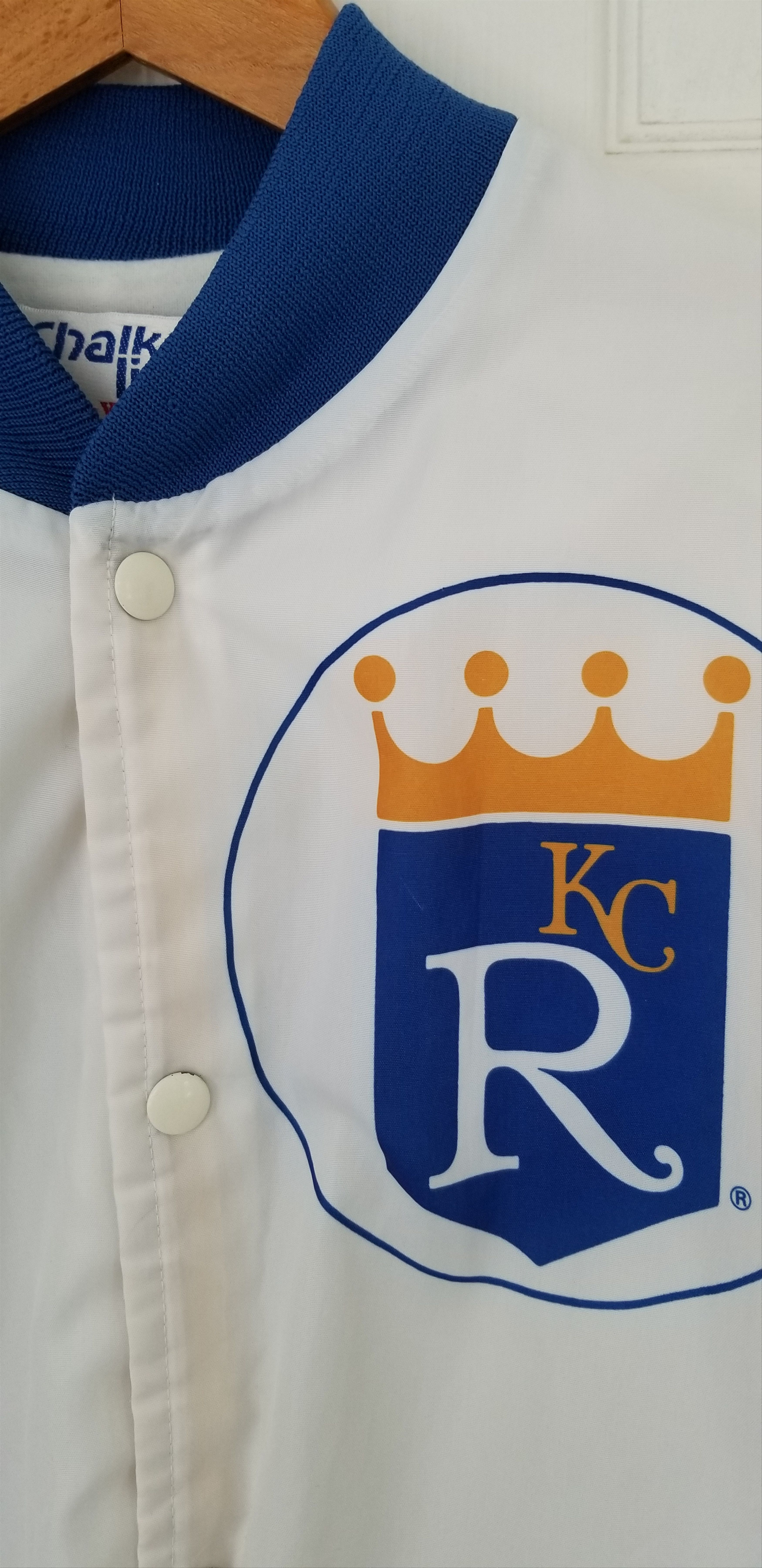 Chalk Line Chalk Line Fanimation Kansas City Royals Varsity Jacket 90s Size US M / EU 48-50 / 2 - 8 Thumbnail