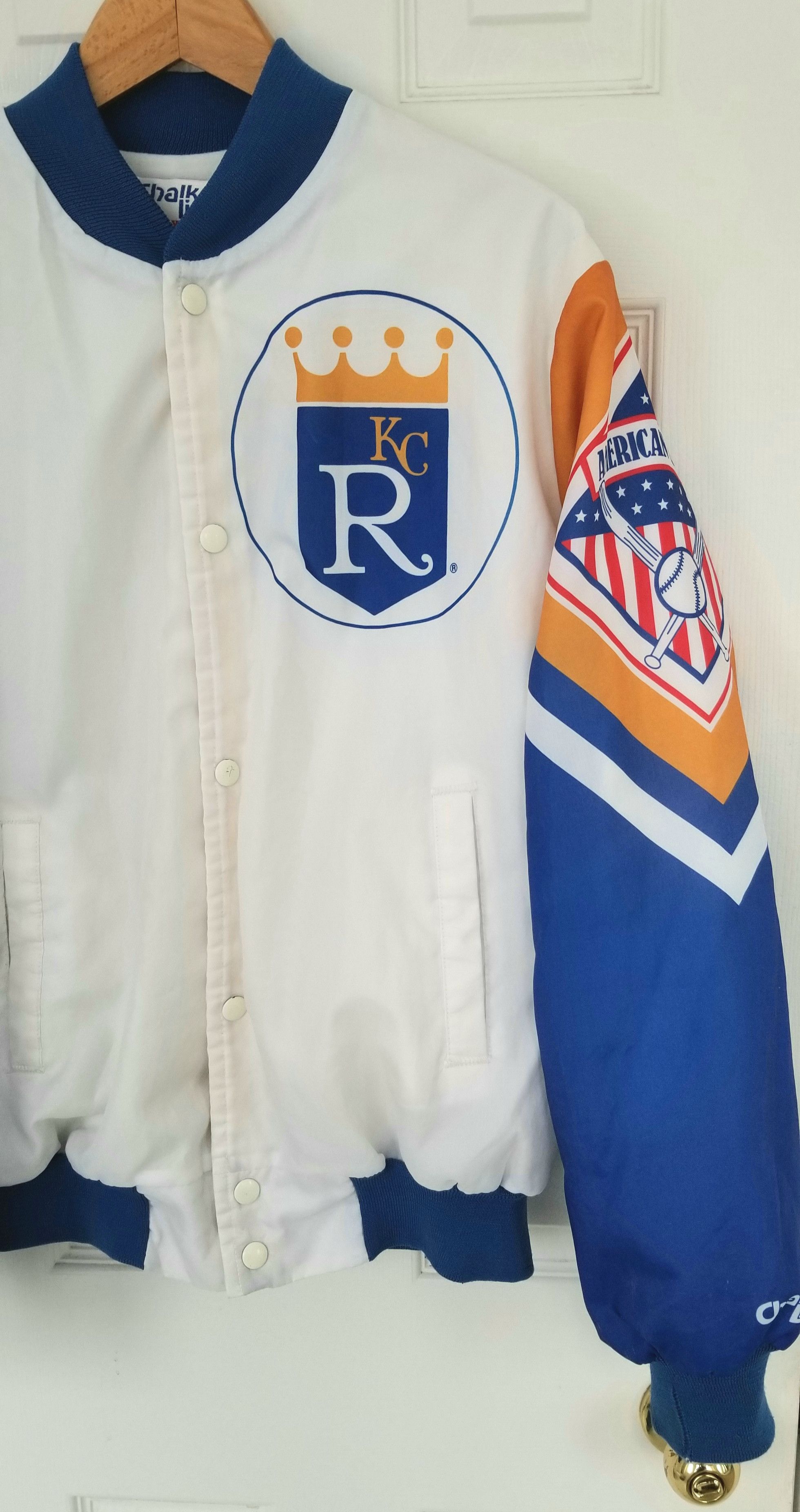 Chalk Line Chalk Line Fanimation Kansas City Royals Varsity Jacket 90s Size US M / EU 48-50 / 2 - 4 Thumbnail