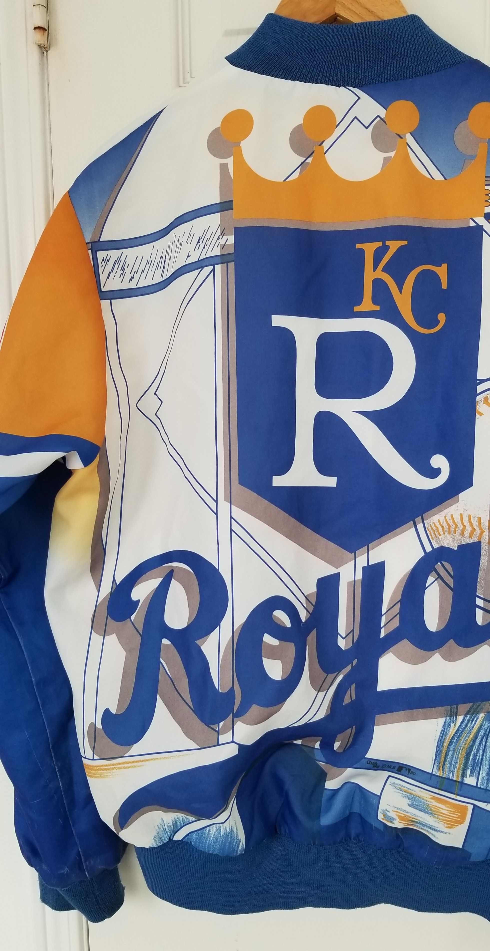 Chalk Line Chalk Line Fanimation Kansas City Royals Varsity Jacket 90s Size US M / EU 48-50 / 2 - 6 Thumbnail