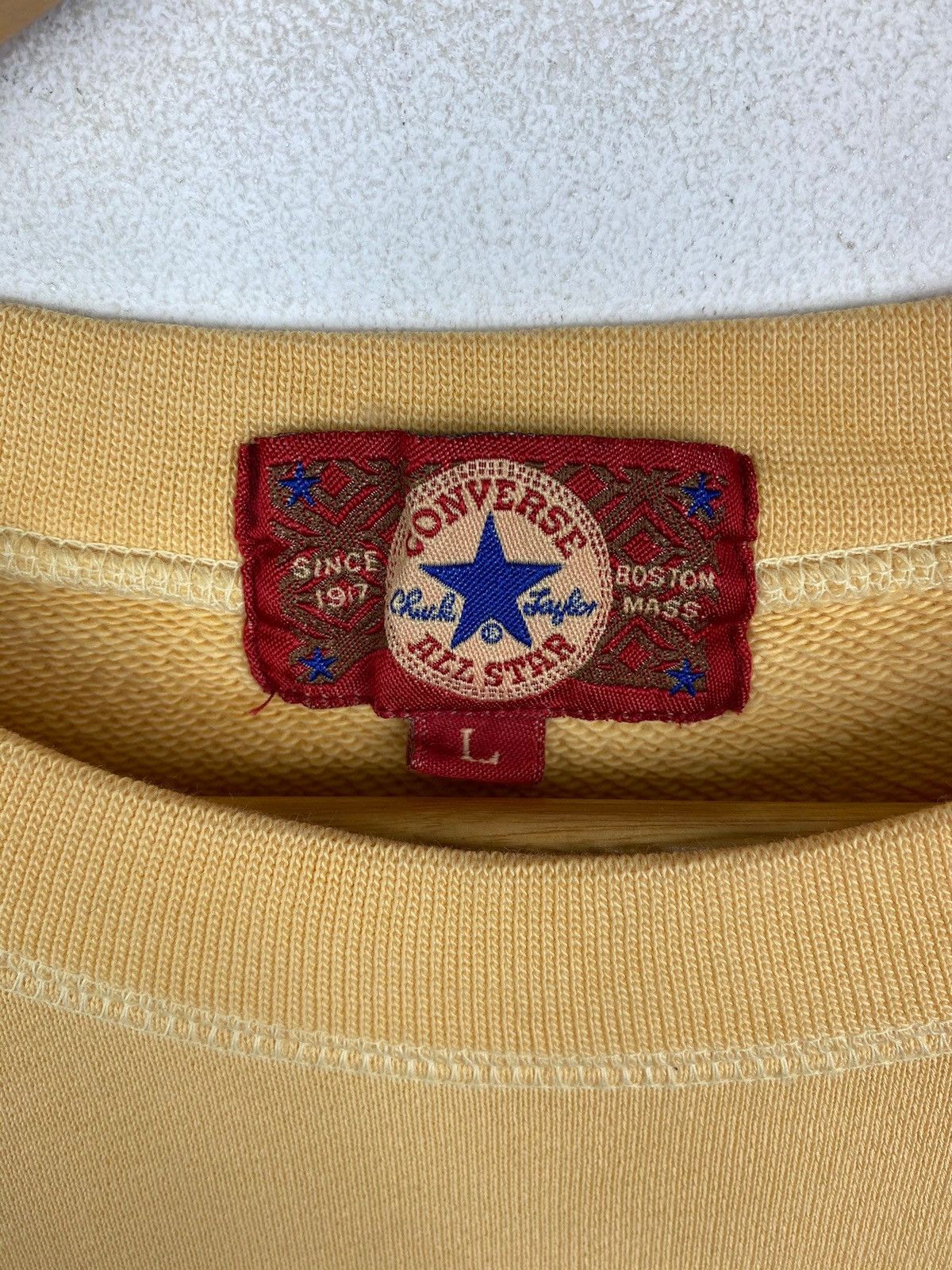 Converse × Vintage Vintage CONVERSE ALL STAR Big Logo Sweatshirt Pullover Size US M / EU 48-50 / 2 - 4 Thumbnail