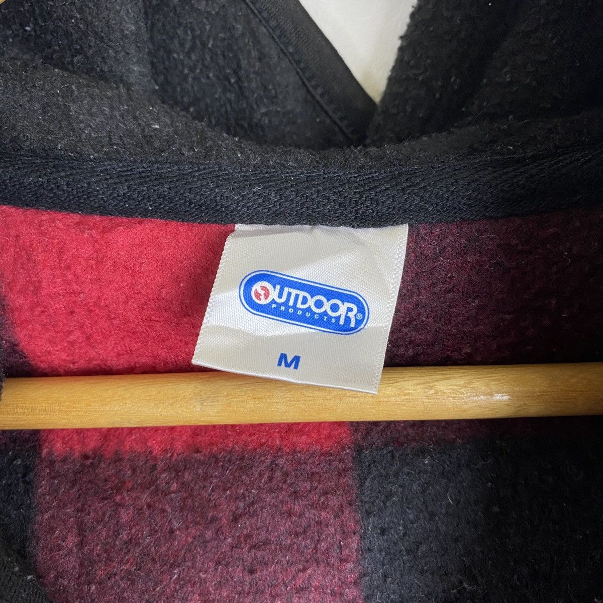 Vintage OUTDOOR Small Logo Fleece Zipper Hoodie Sweater Jacket Size US M / EU 48-50 / 2 - 6 Thumbnail