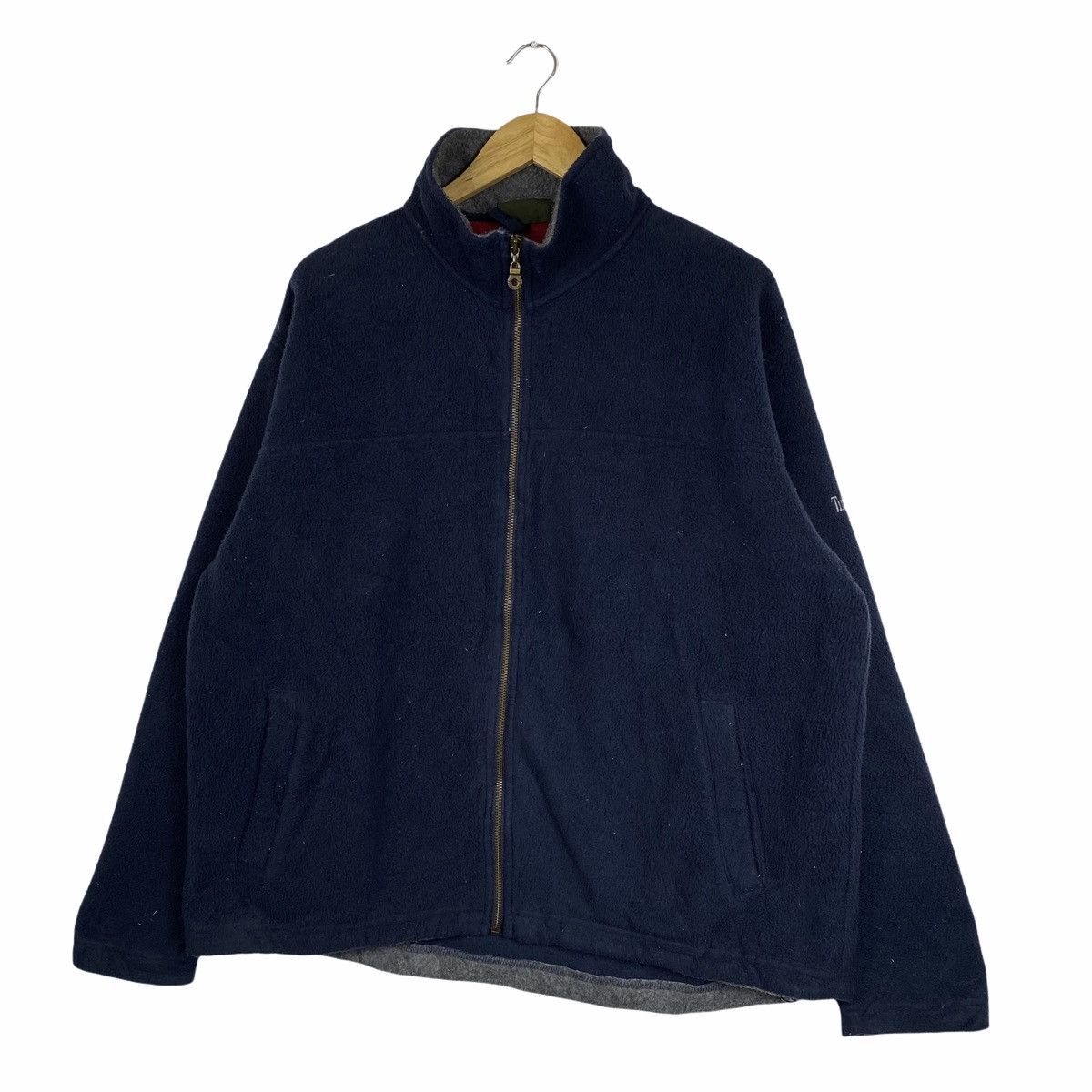 Timberland × Vintage VINTAGE TIMBERLAND SMALL LOGO FLEECE ZIPPER SWEATER Size US L / EU 52-54 / 3 - 3 Thumbnail