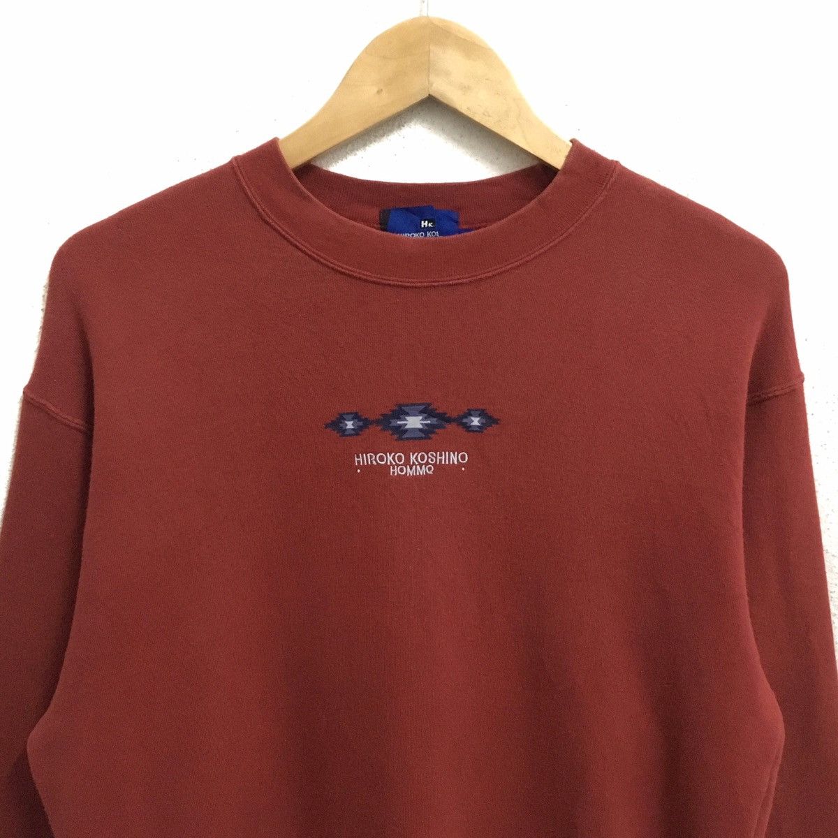 HIROKO KOSHINO Homme Japanese Brand Sweatshirt Pullover