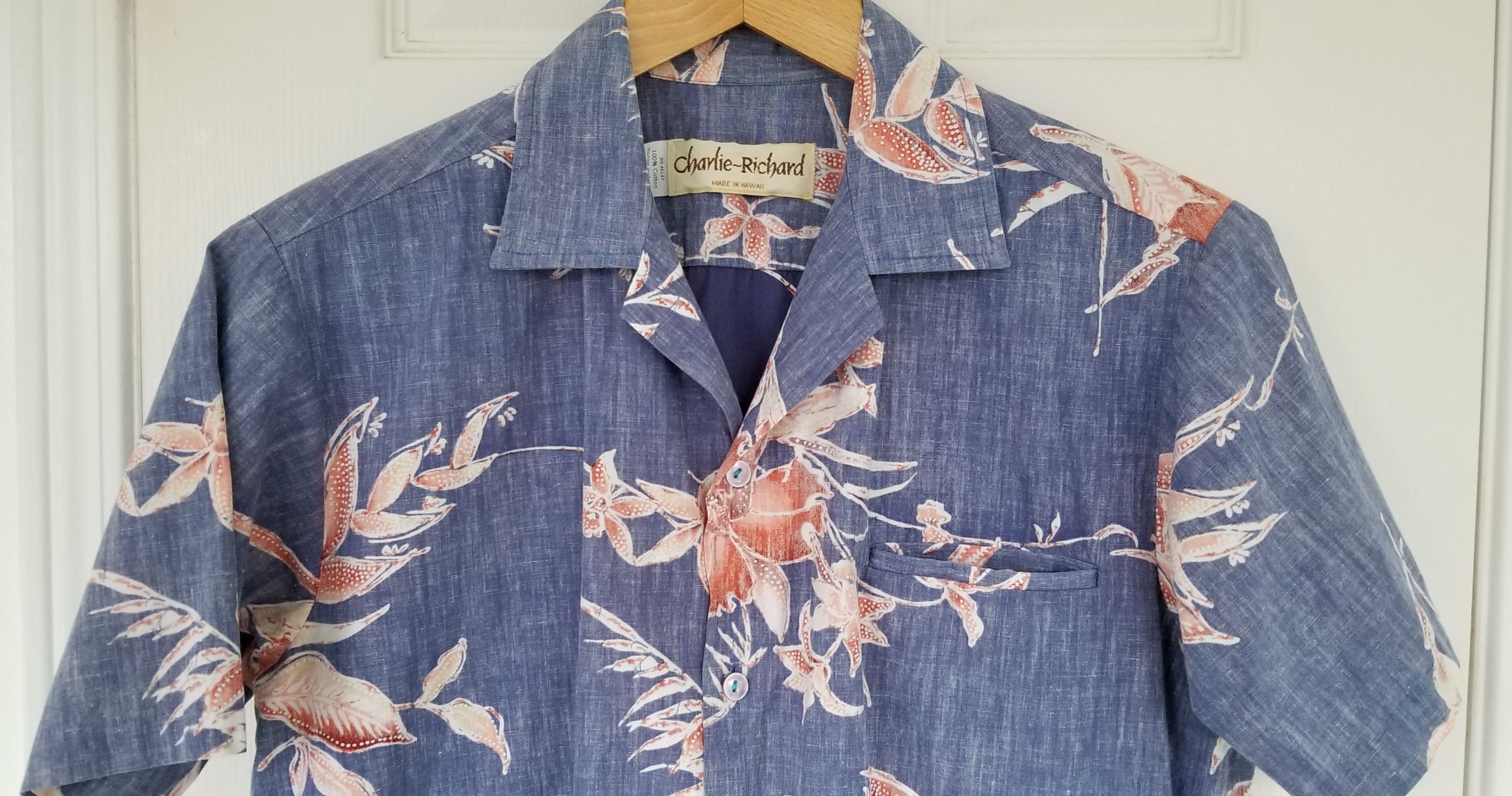 Vintage Vintage Floral Hawaii Saint Aloha Camp Laurent Sandro Shirt Size US S / EU 44-46 / 1 - 4 Thumbnail