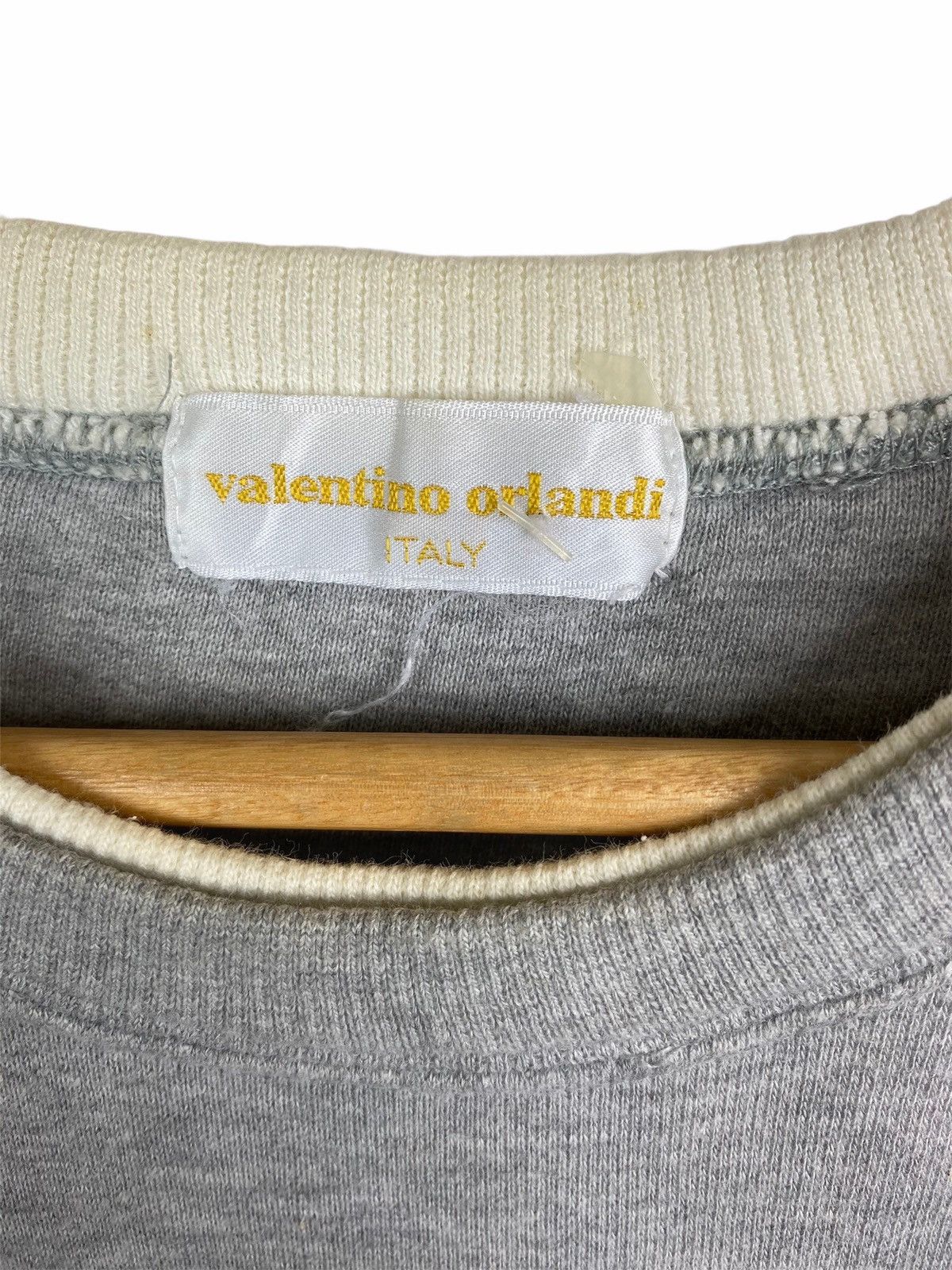Valentino × Vintage VINTAGE ORLANDI VALENTINO ITALY BIG LOGO SWEATSHIRT Size US M / EU 48-50 / 2 - 4 Thumbnail