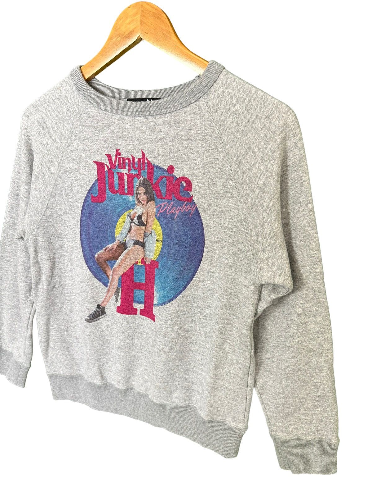 Hysteric Glamour OG Hysteric Glamour X Playboy Vinyl Junkie Sweatshirt Size S / US 4 / IT 40 - 3 Thumbnail
