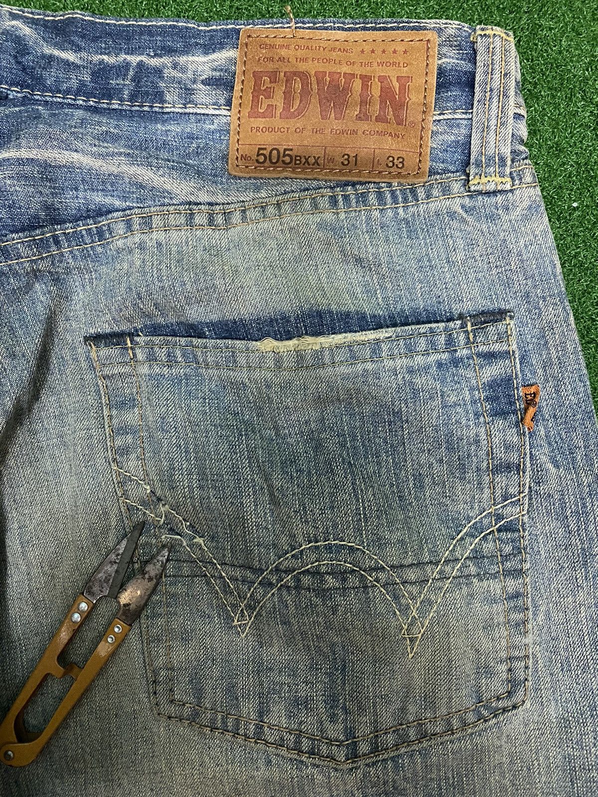 Denime EDWIN 505BXX SELVAGE DENIM SIZE 31-32 Size US 31 - 10 Thumbnail