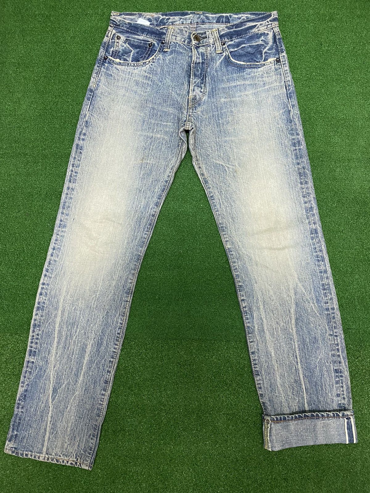 EDWIN 505BXX SELVAGE DENIM SIZE 31-32