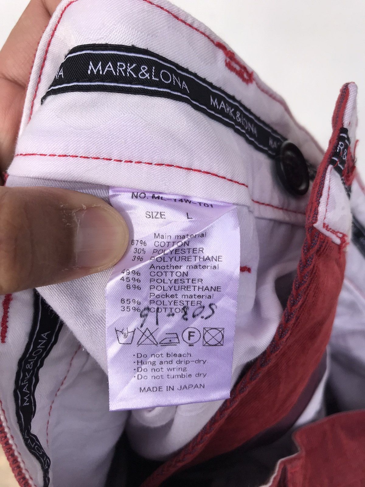 Japanese Brand Mark & Lona Cargo Pant Size US 33 - 9 Thumbnail