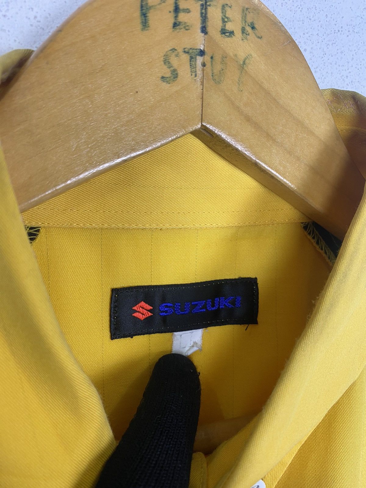 Vintage VINTAGE SUZUKI MOTORSPORT WORKER SHIRT Size US L / EU 52-54 / 3 - 11 Thumbnail