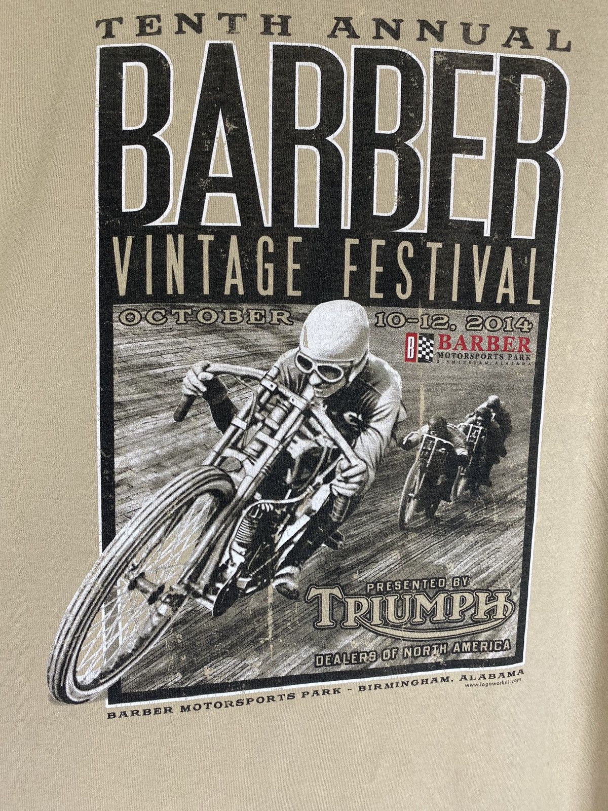 Other Vintage Triumph t-shirt Size US XL / EU 56 / 4 - 3 Thumbnail